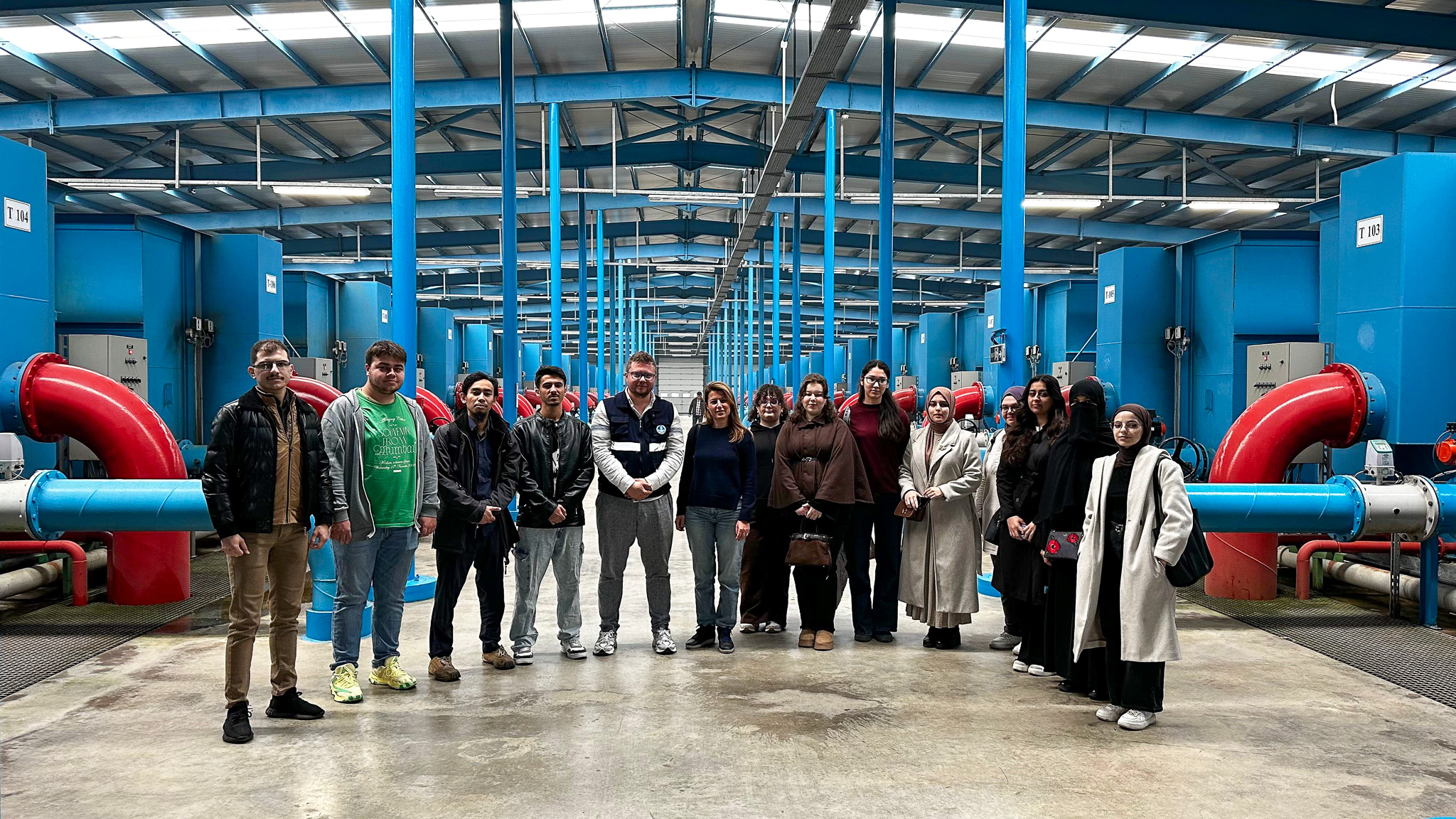 Kaliteli içme suyunun yolculuğuna tanık oldular