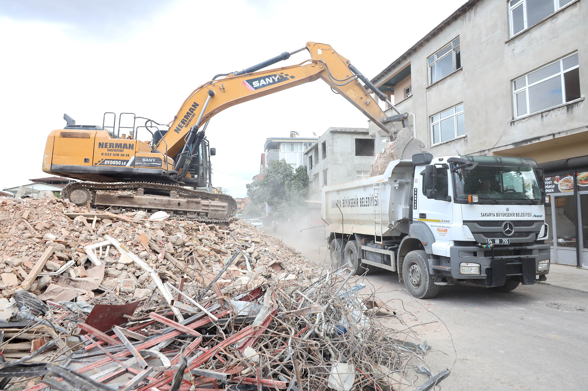 Muhsin Yazıcıoğlu Bulvarı ile Çark Caddesi’ni birbirine bağlayacak arterde çalışmalar başladı