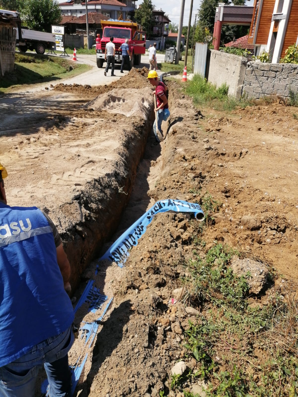 Ekinli’nin içmesuyu hattı yenileniyor