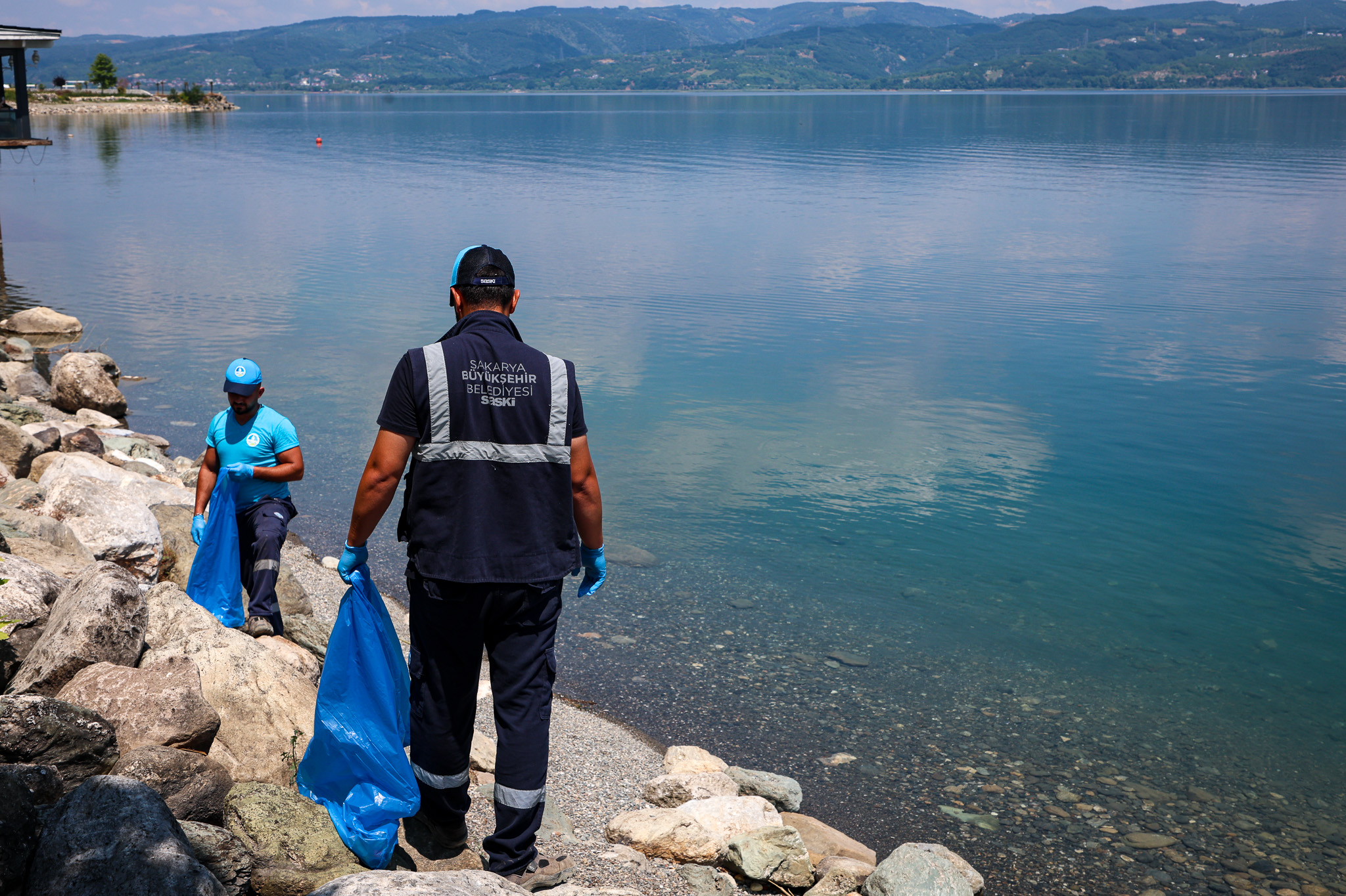 SASKİ’den Sapanca Gölü havzasında dev temizlik operasyonu