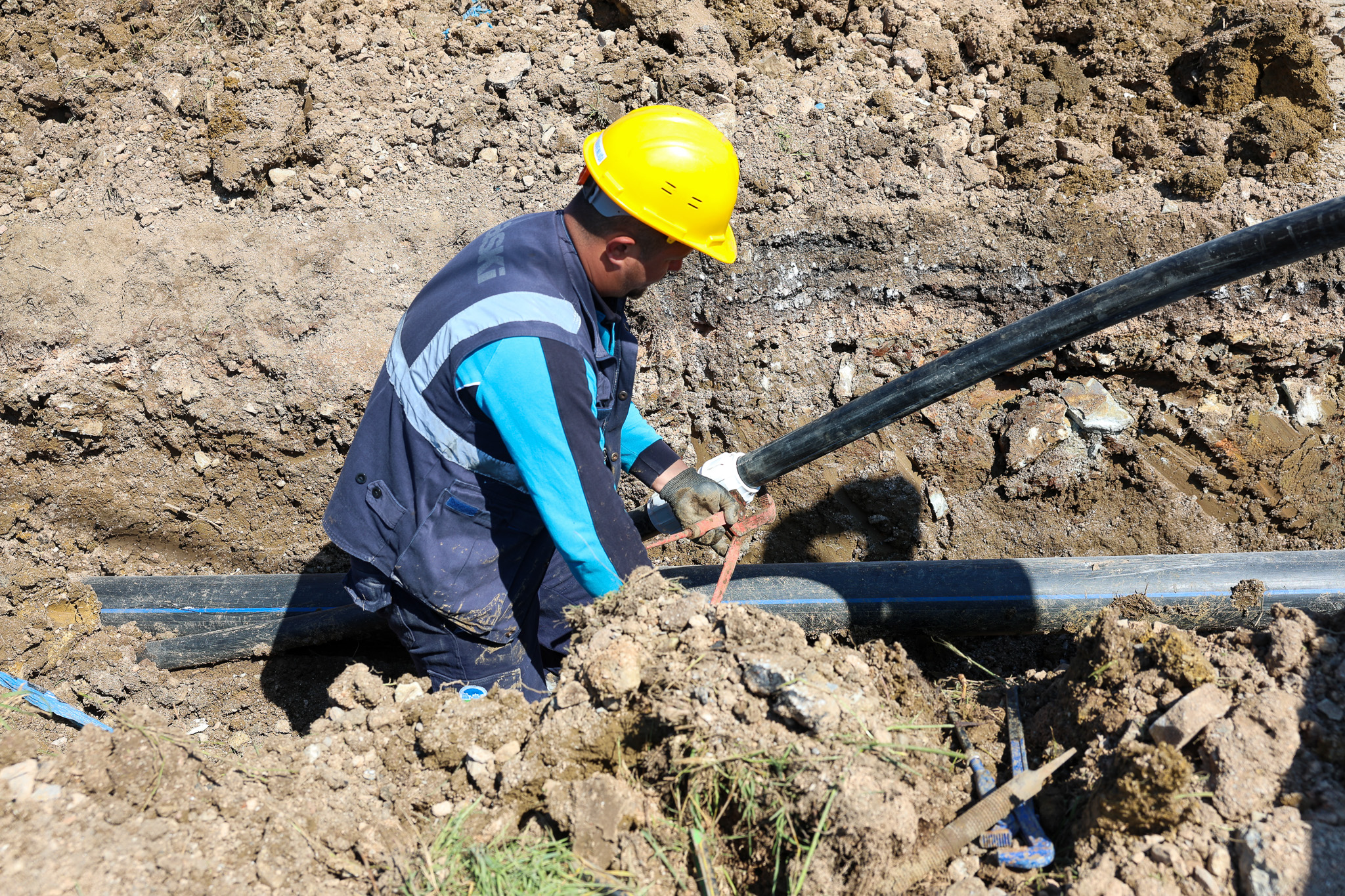 Kaynarca’nın 11 kilometrelik güçlü altyapı projesinin ilk etabında sona gelindi