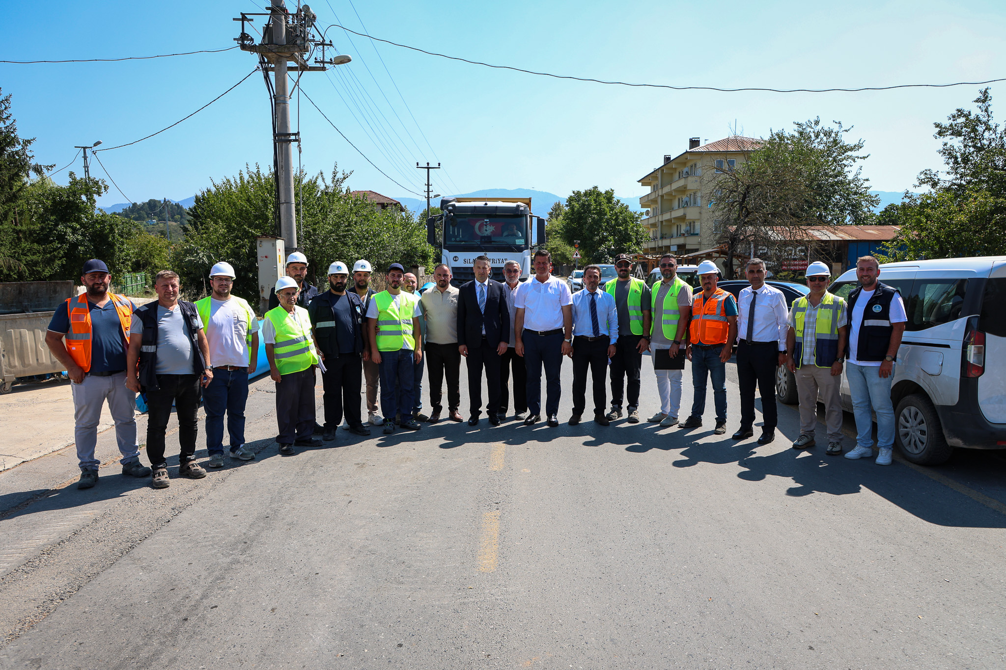 Akyazı’nın 100 kilometrelik altyapı hattı için saha çalışmaları başladı
