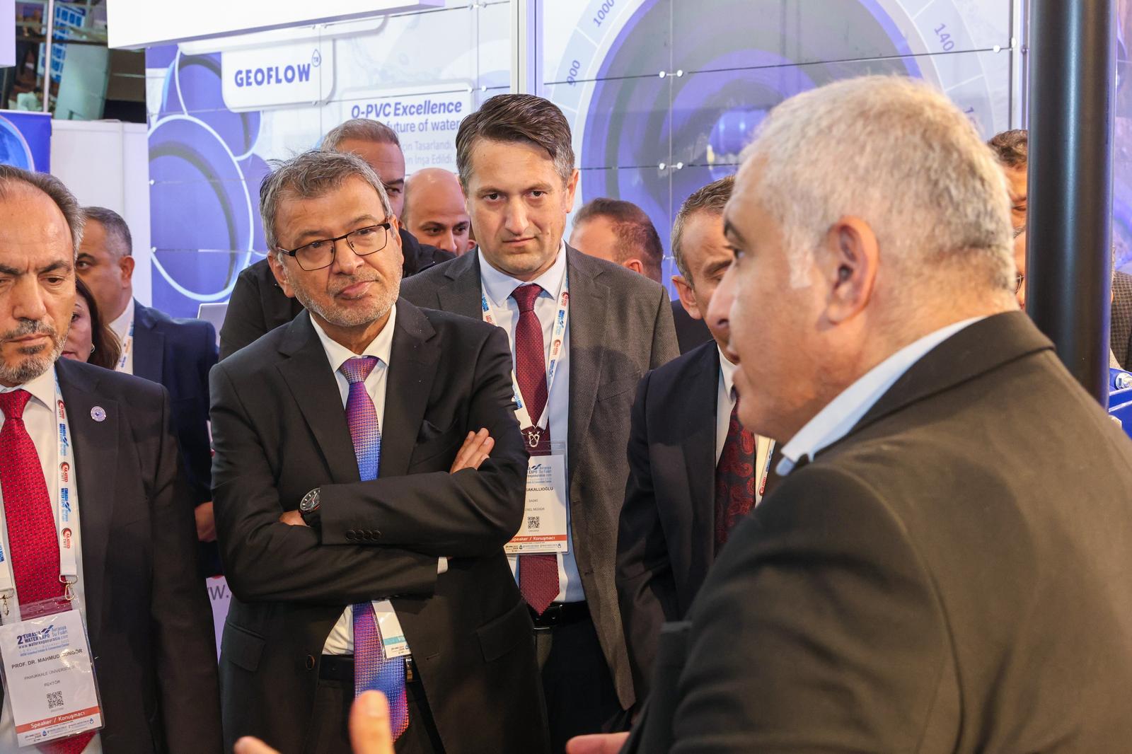 SASKİ Genel Müdürü Sakallıoğlu İstanbul’daki su fuarında: “Tek kaygımız suyun geleceğidir” 