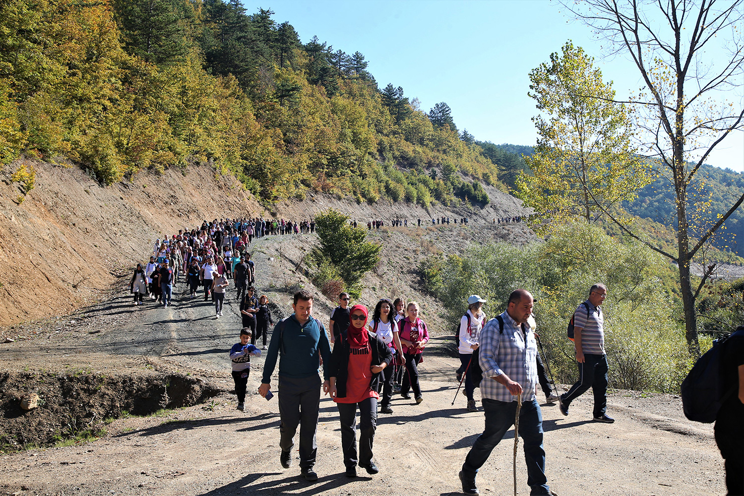 Doğaseverler Pamukova İnönü ve Ercova yaylasını adımladı