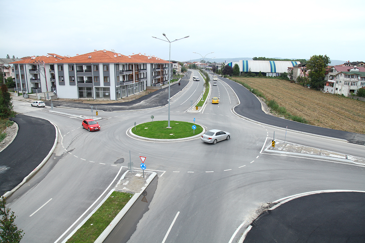 Yeni duble yolla rahat ulaşım