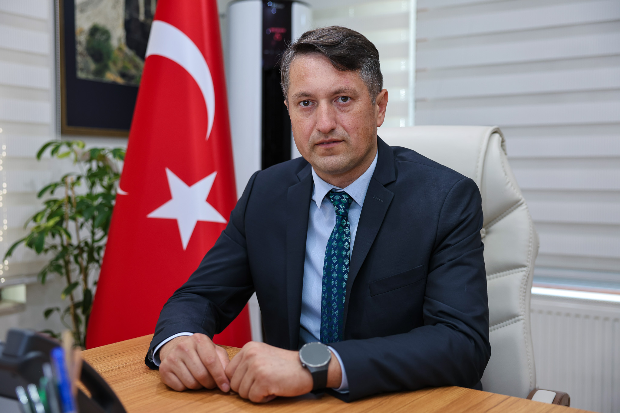 40 bin kişiye hizmet sunacak kaynaklar 5 bin metrelik yeni hat ile abonelere ulaştı