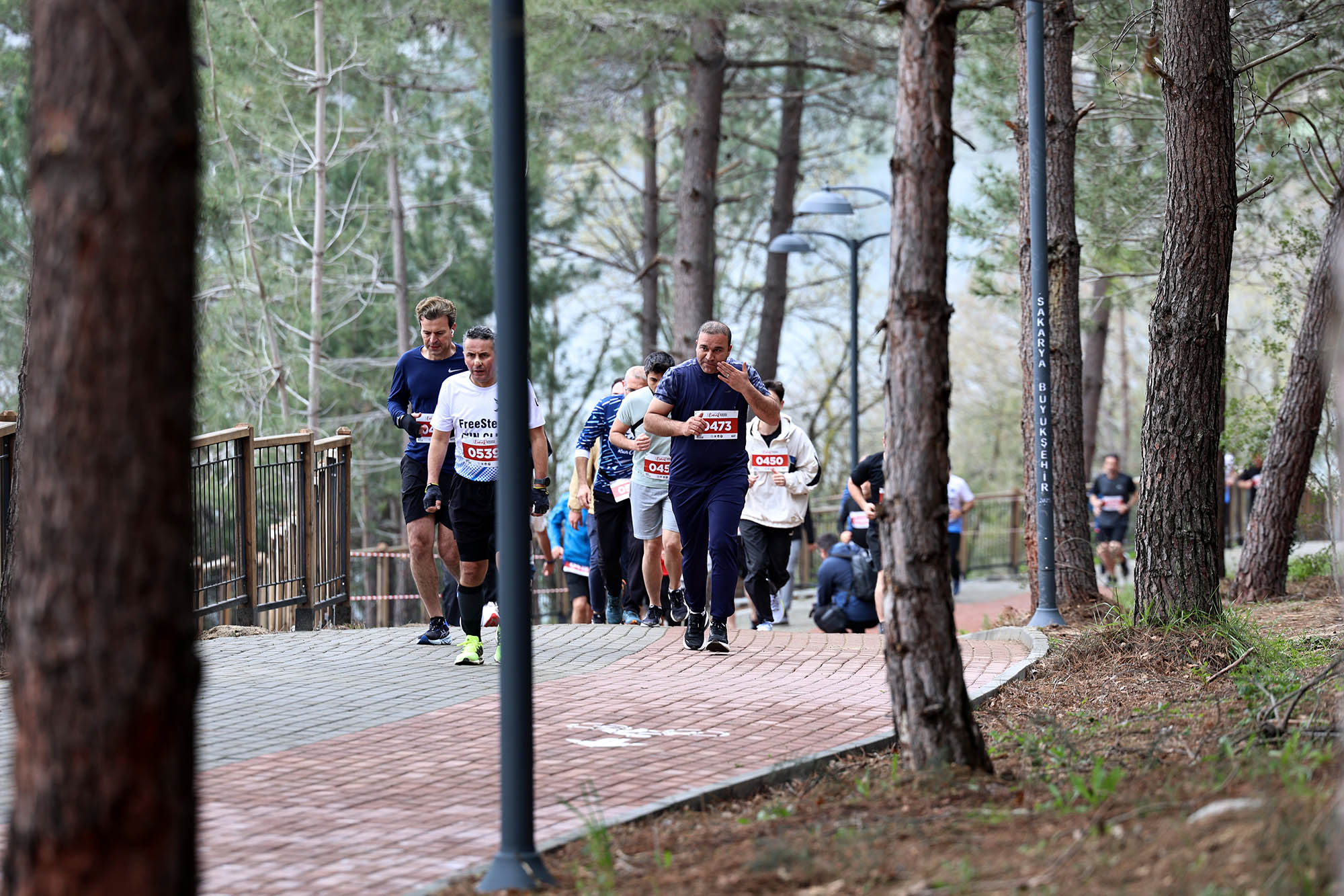 Sapanca’da Bahar Koşusu heyecanı: 700 sporcu Huzur Koridoru’nda buluştu