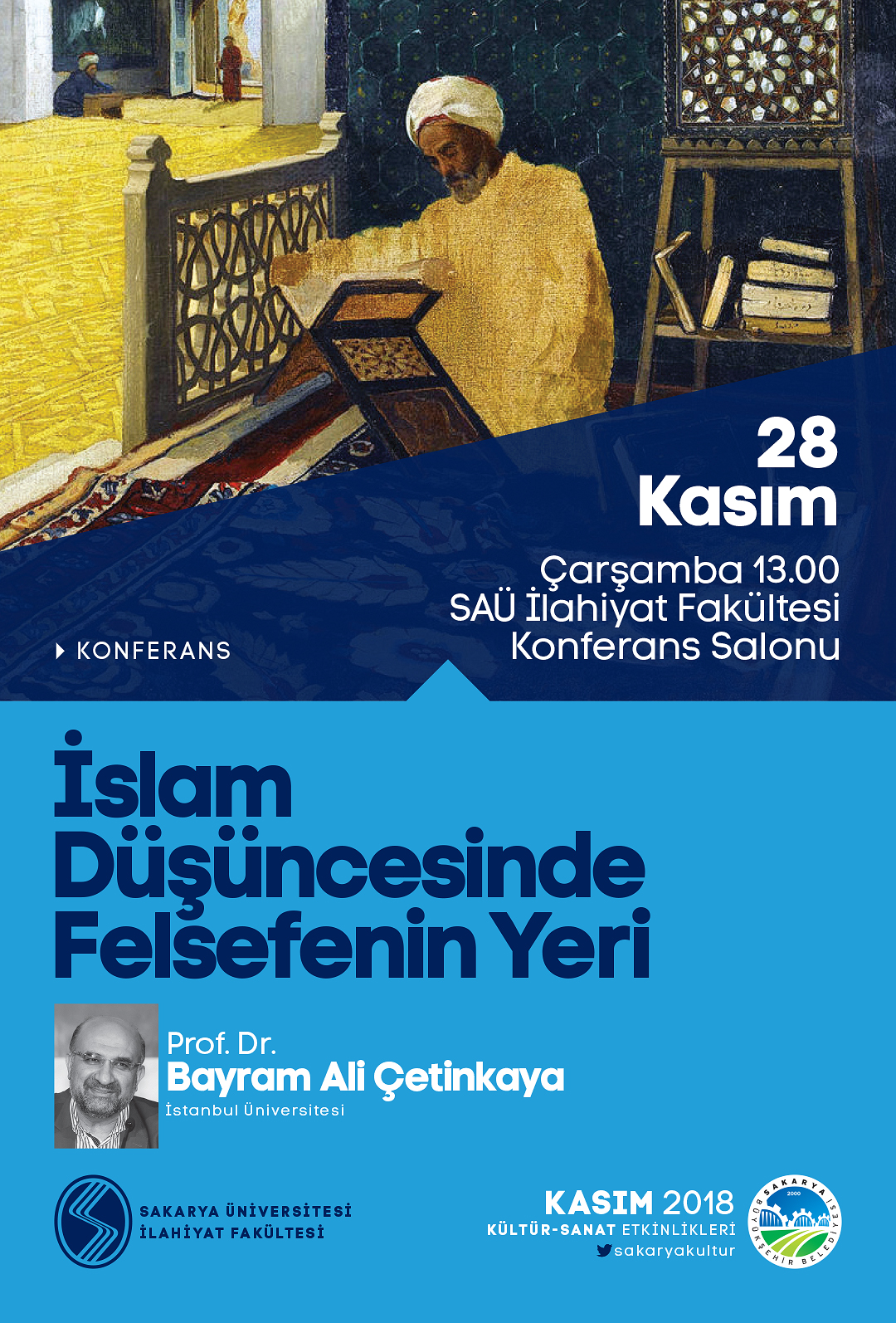 İslam Düşüncesinde Felsefenin Yeri konuşulacak