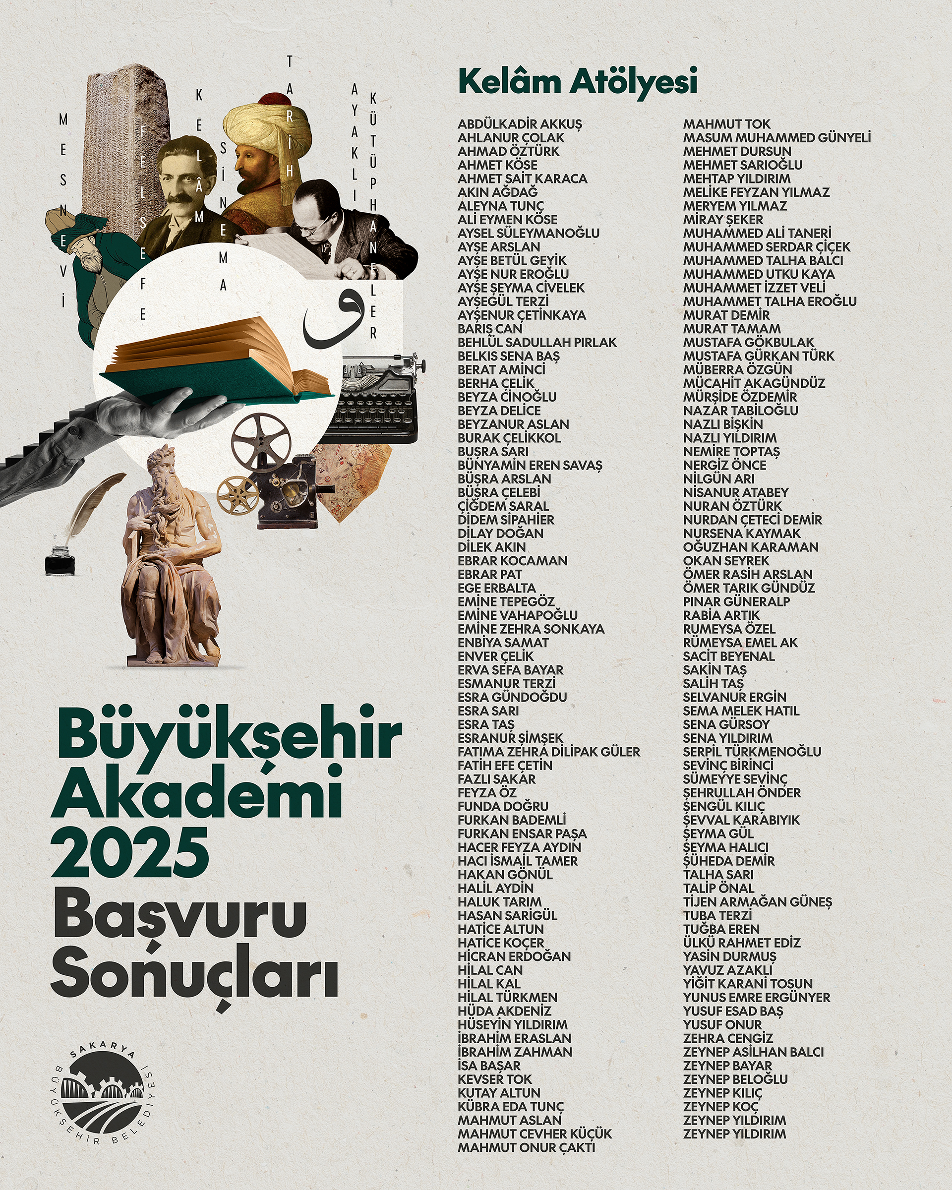 Büyükşehir Akademi’de başvuru sonuçları açıklandı