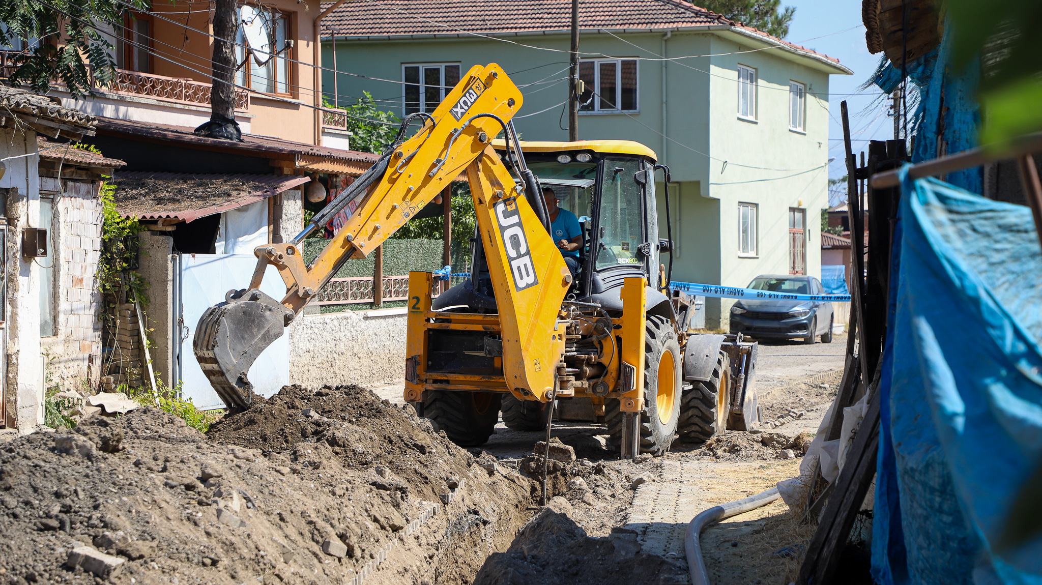 Güçlü dönüşüm sayesinde 4 bin metrelik hat, su kayıplarına geçit vermeyecek