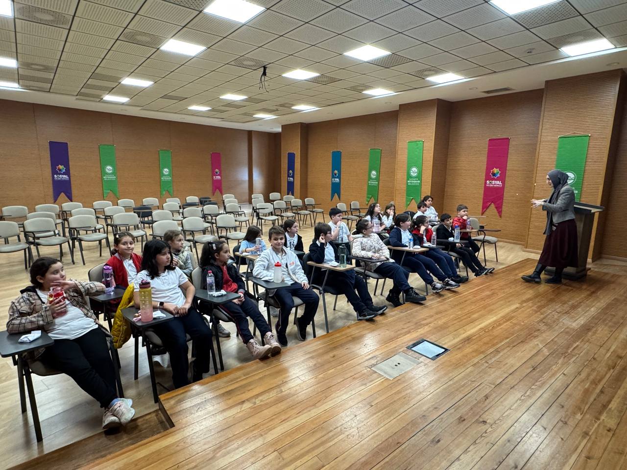 SGM’de misafir öğrenciler yeteneklerini keşfetti