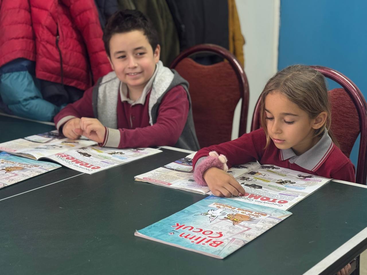 Minik kalpler bilimin heyecan verici dünyasıyla tanıştı