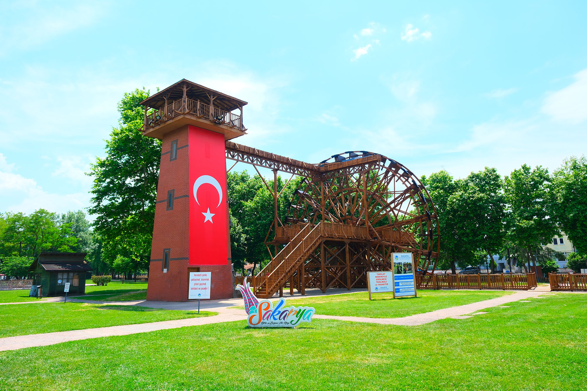 Sakarya’nın Tarihi Çark’ı yeniden dönmeye başladı 