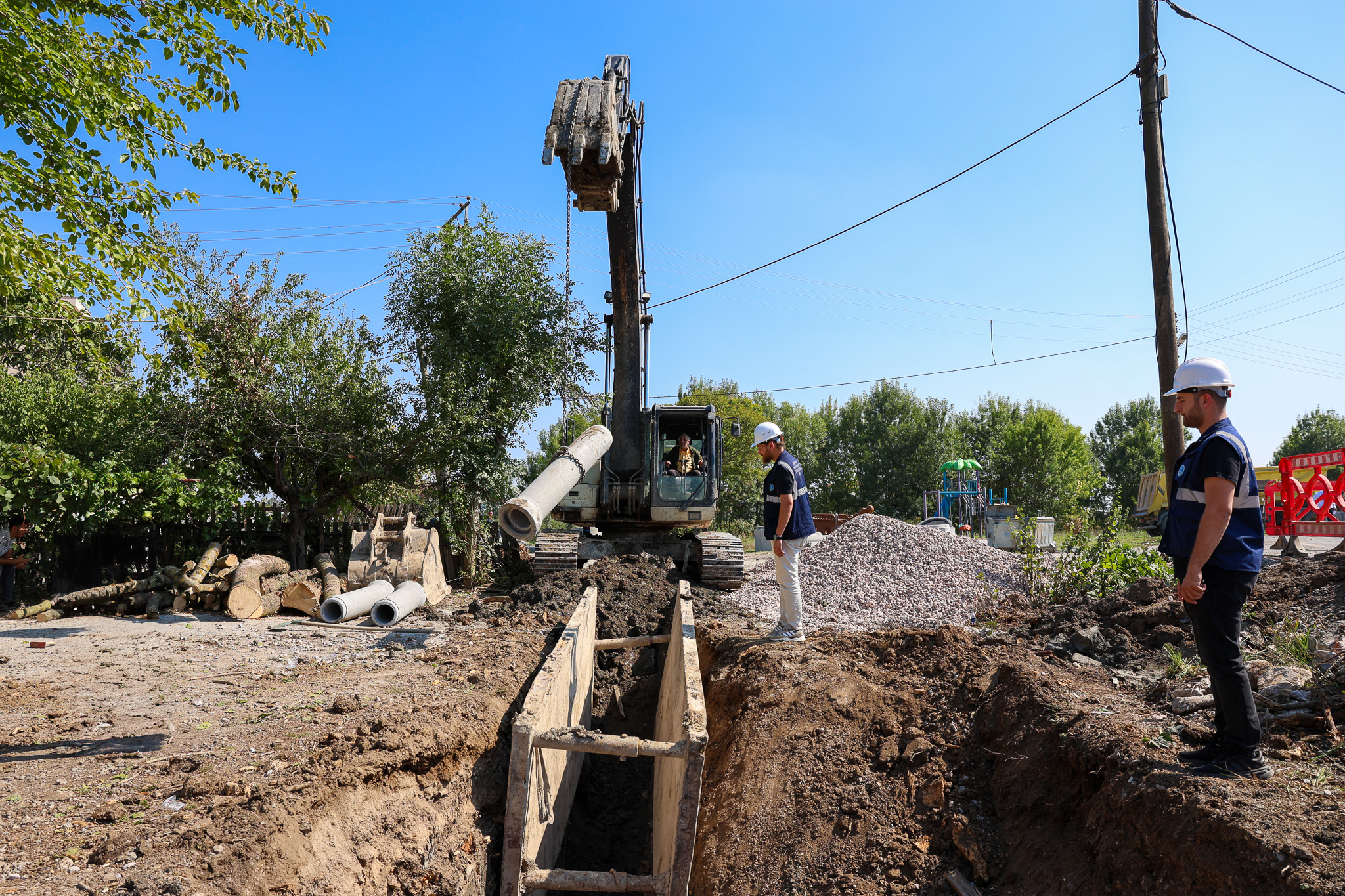 Arabacıalanı Mahallesi’nin atık su altyapısı tamamlandı