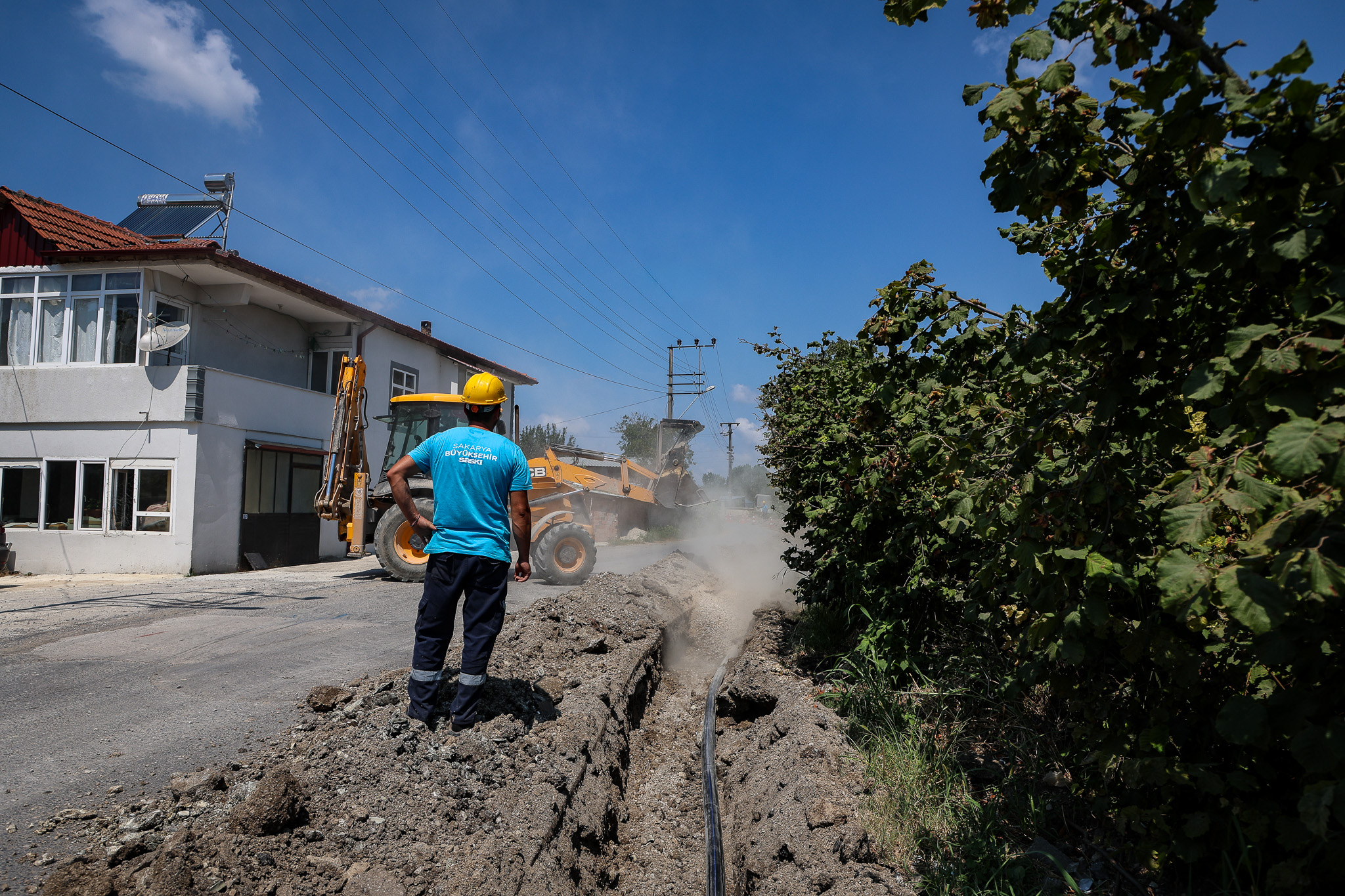 Ferizli Halit Molla Caddesi’nin içme suyu ve atık su altyapısı yenileniyor