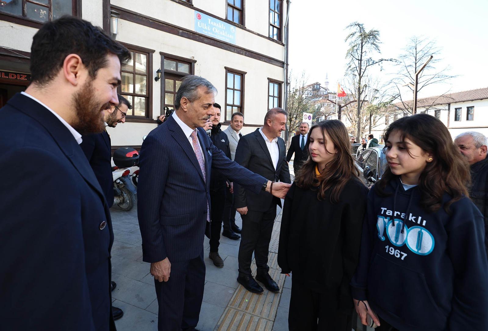 “Tarihi mirasımız Taraklı'yı güzel bir geleceğe birlikte taşıyacağız”