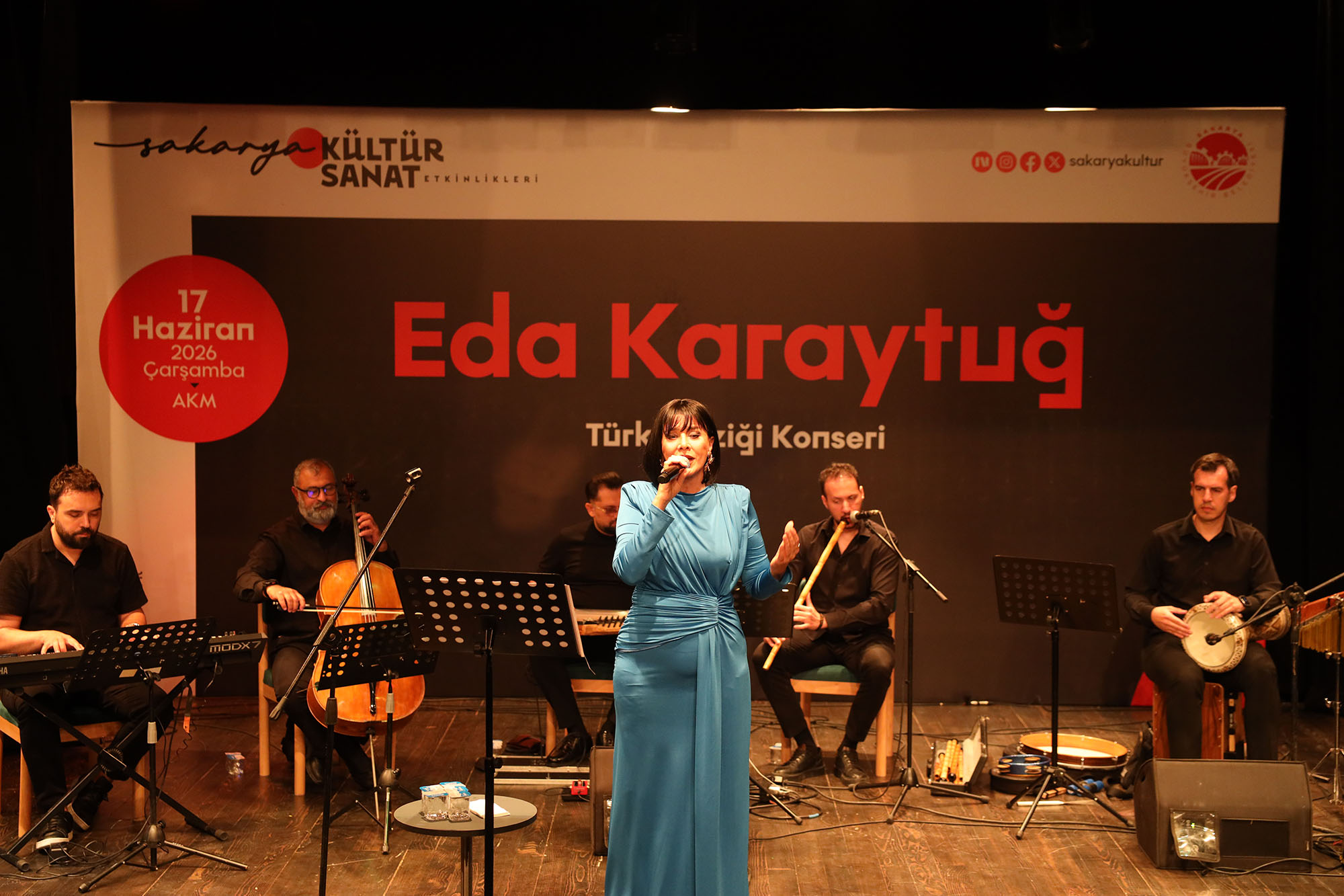 Eda Karaytuğ, AKM’de Türk Müziği’nin seçkin eserlerini seslendirdi
