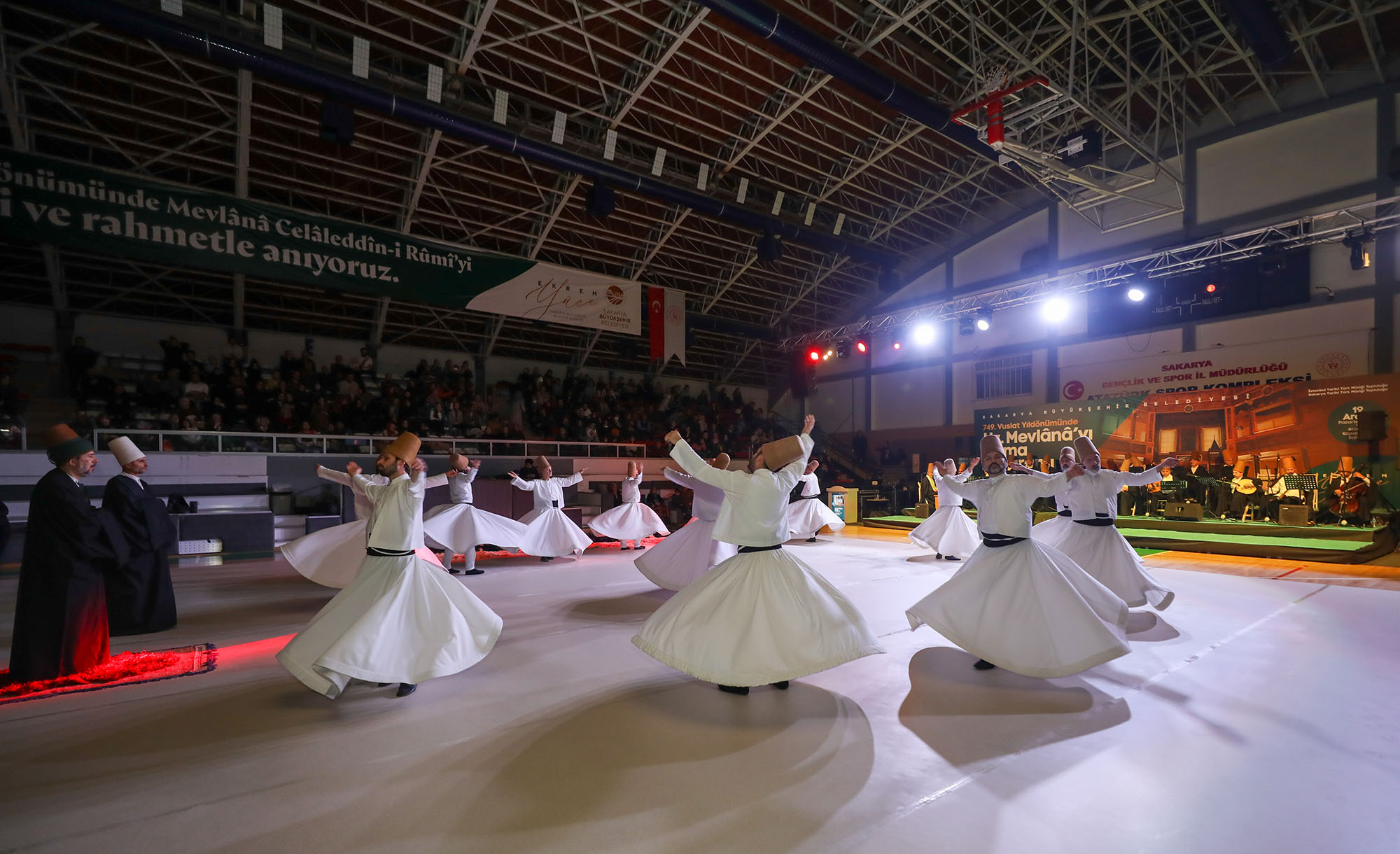 Mevlâna’nın ‘düğün gecesinde’ duygu yüklü program