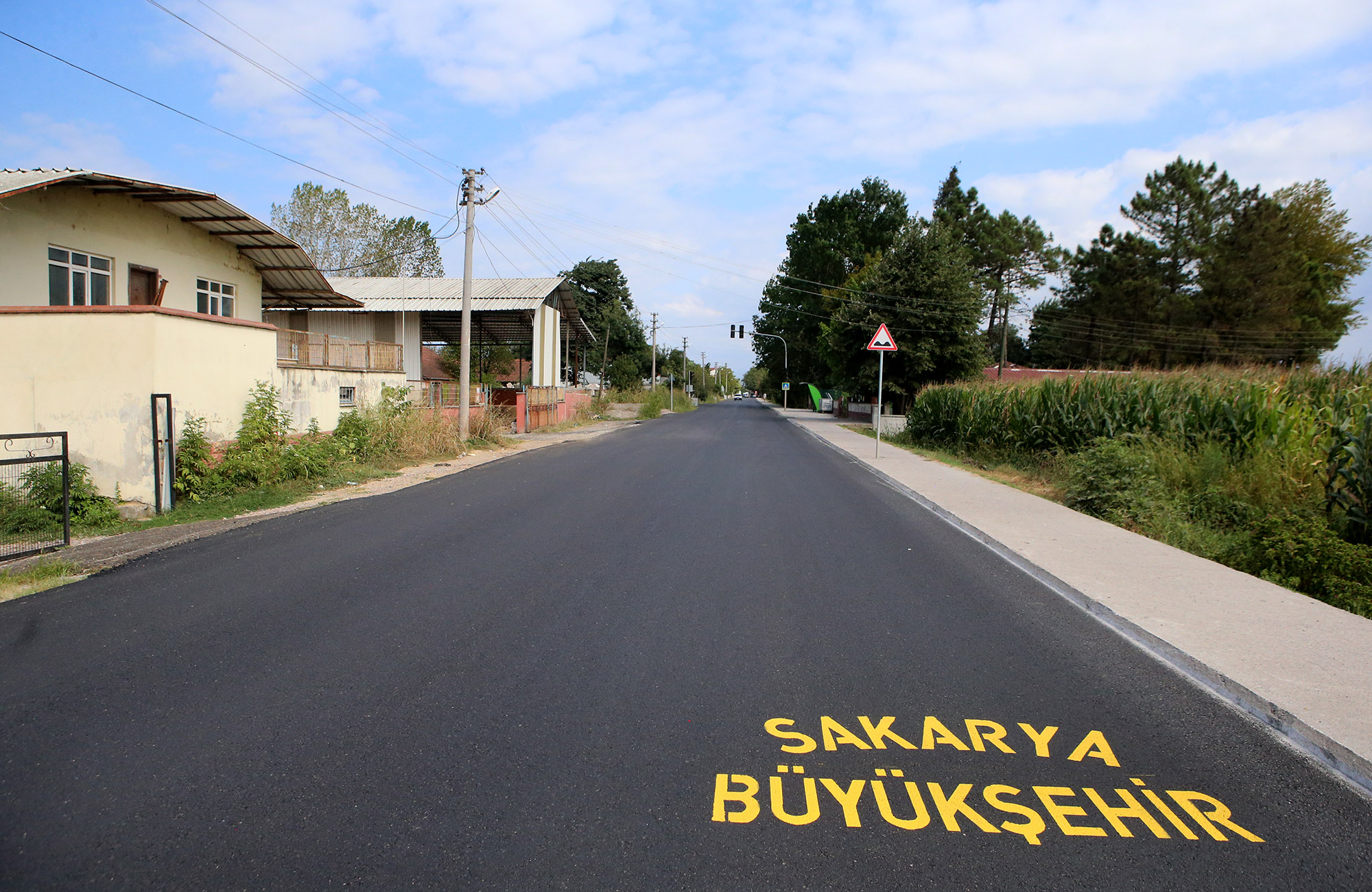 Büyükşehir Budaklar’da asfalt çalışmalarını tamamladı