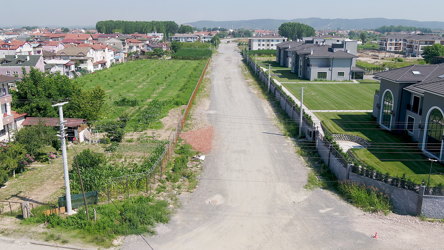 Kumköy ve Kovan Caddeleri duble yol oluyor