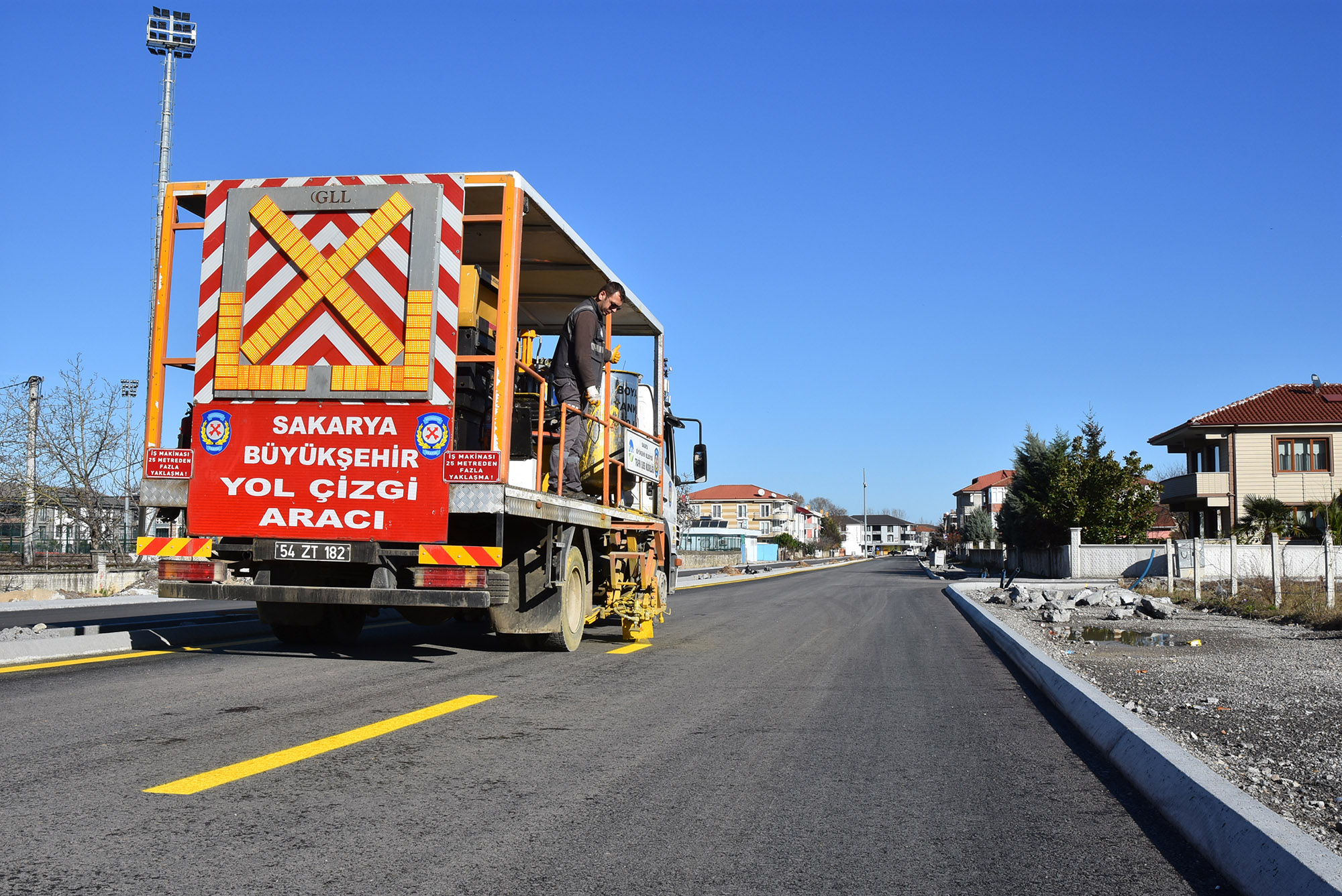 Büyükşehir şehrin kuzeyine estetik kattı