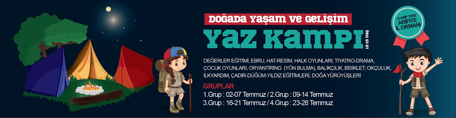 ‘Doğada Yaşam ve Gelişim Kampı’ için başvurular sona erdi