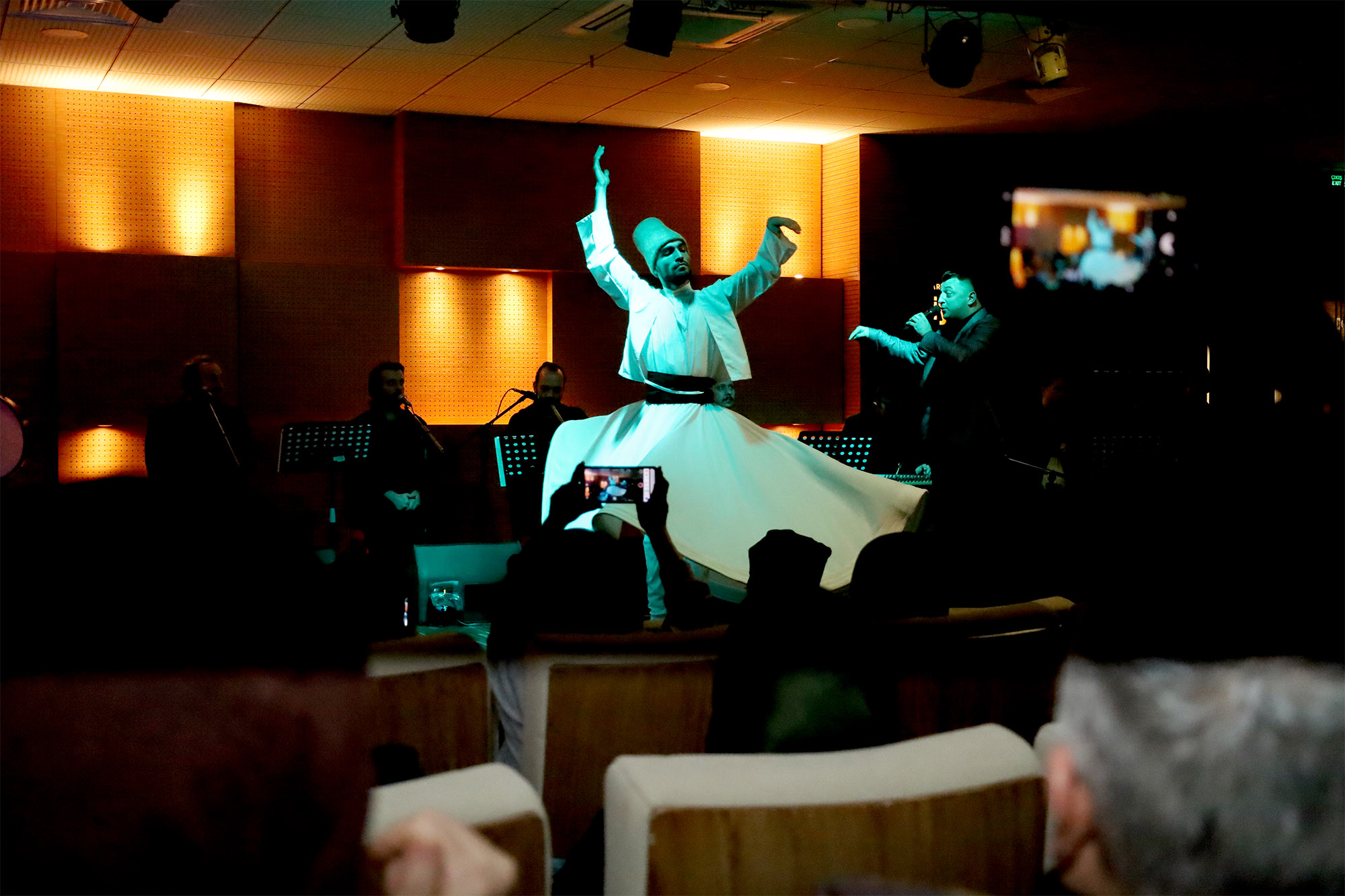 Ziya Taşkent’te tasavvuf tınıları ve semazen ile unutulmaz bir akşam 