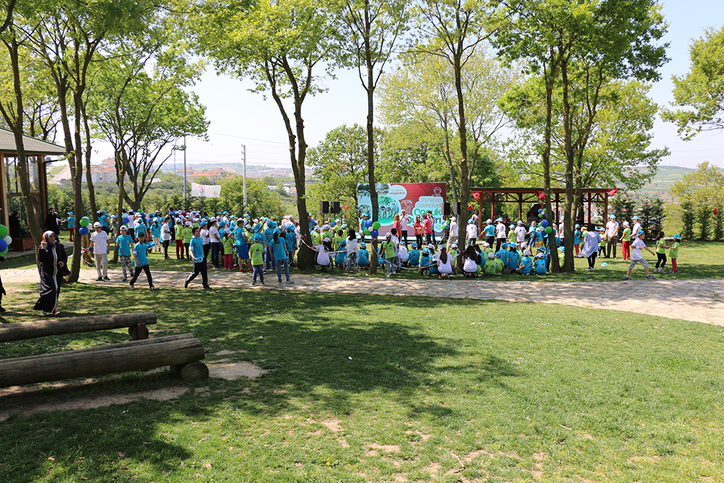 Çocuklar Macera Park’ta doyasıya eğlendi