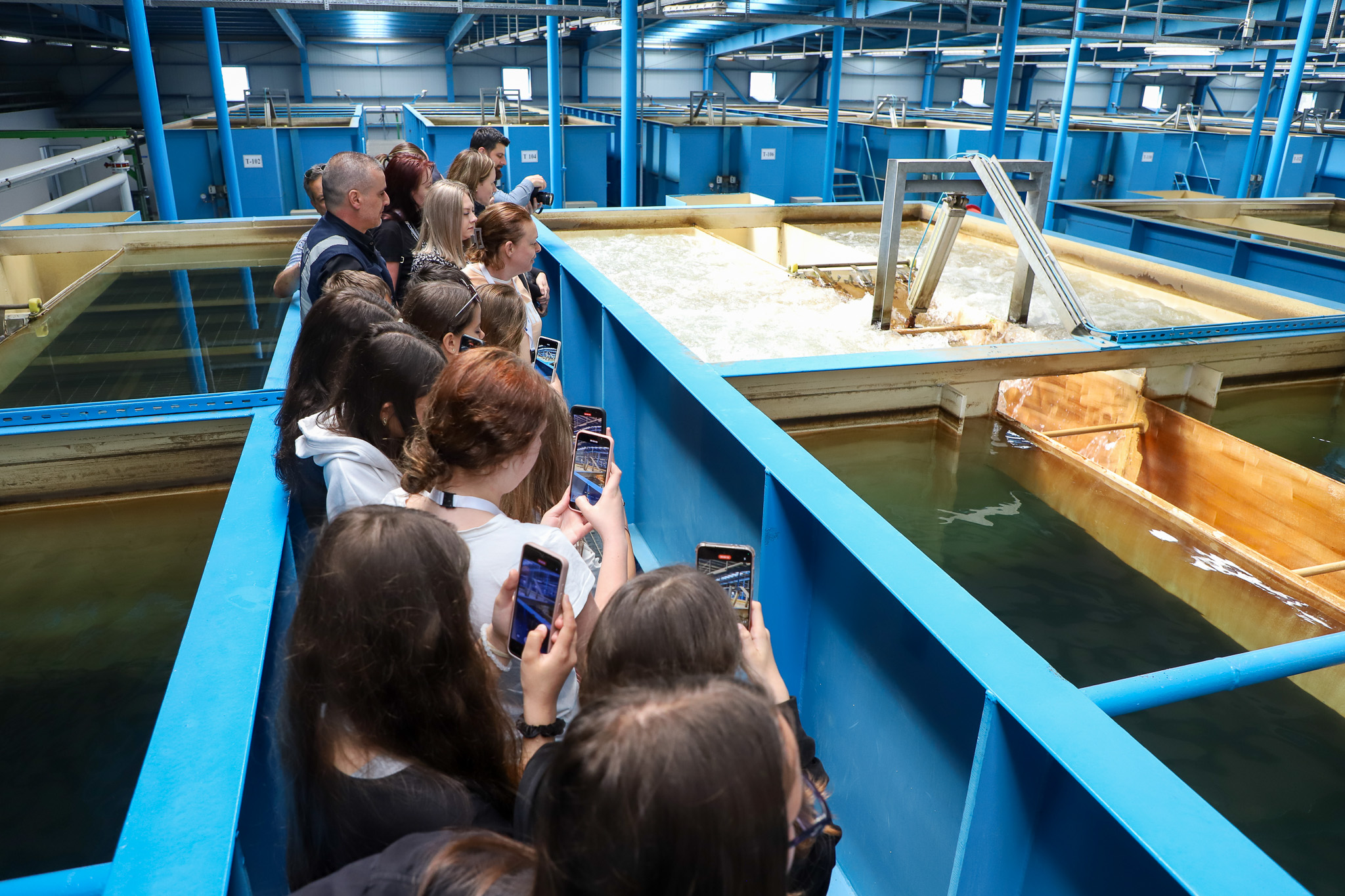 Hızırilyas İçmesuyu Arıtma Tesisi uluslararası misafirlerini ağırladı