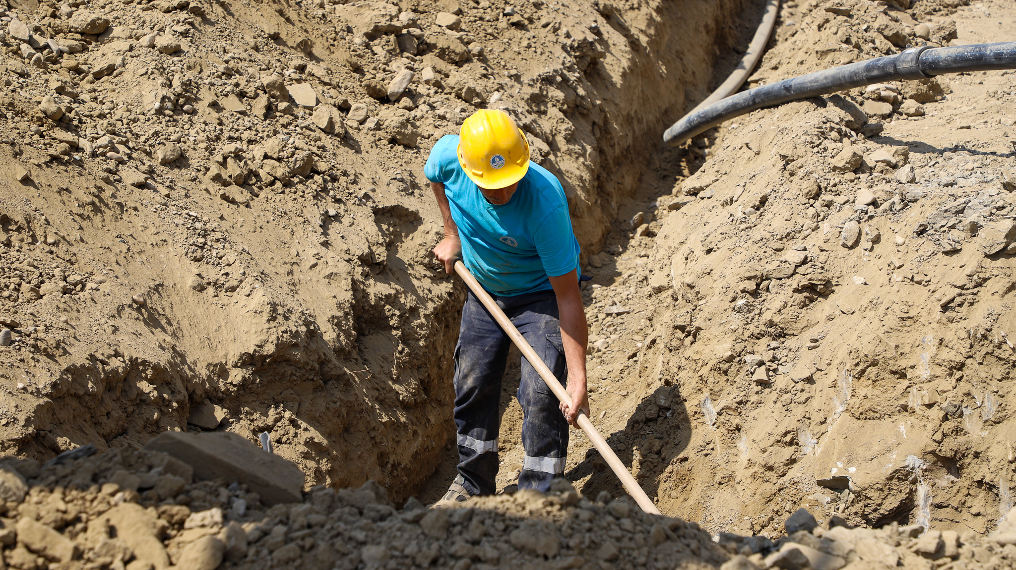 SASKİ o mahallenin içme suyunu artık yerin 24 metre altından çıkarıyor