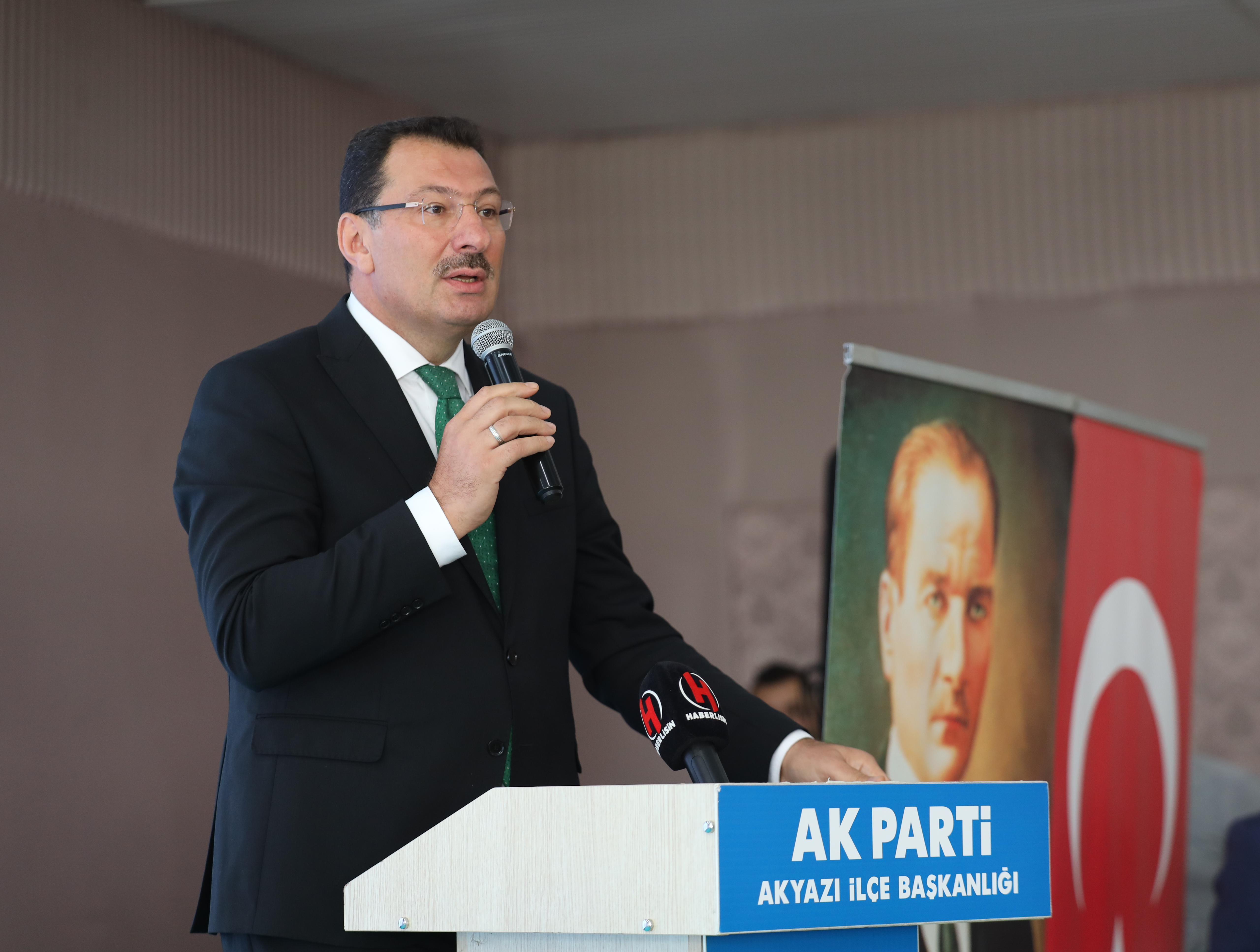 “İnsanımıza yakışır bir Akyazı’yı birlikte inşa ediyoruz”