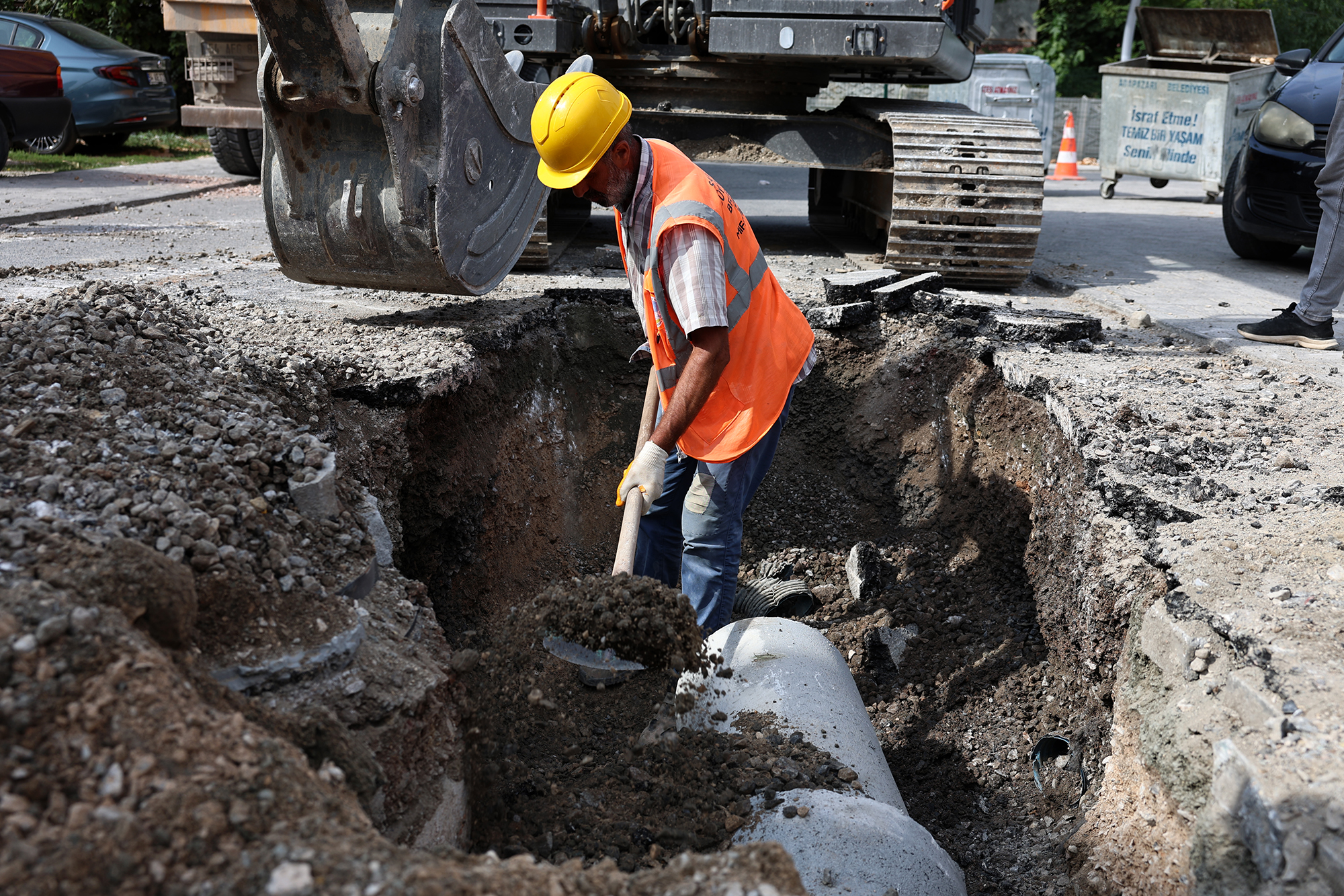 Çukurahmediye’nin yağmur ve atık suları yeni hat sayesinde güvenle taşınacak