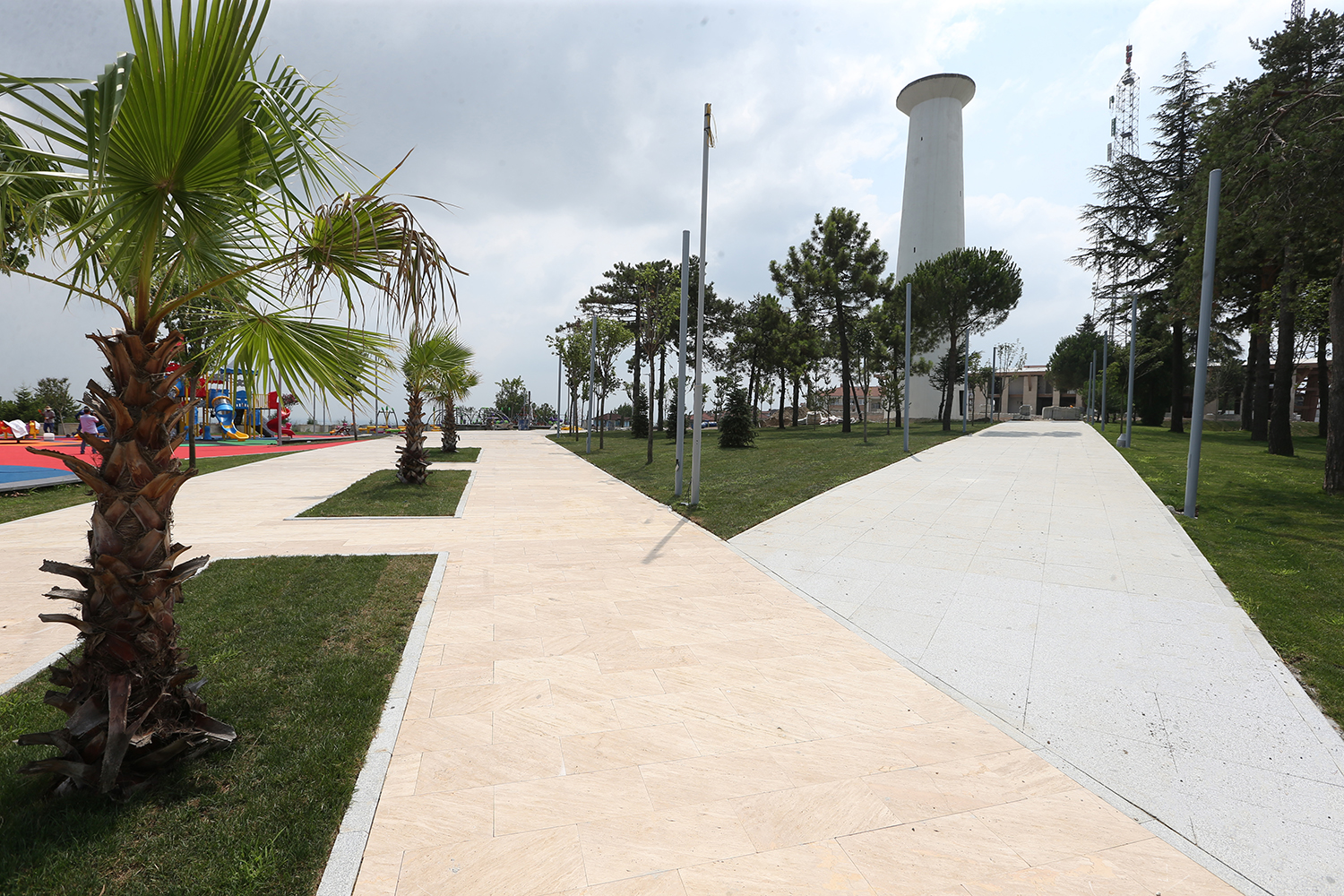 Maltepe Park açılışa hazırlanıyor