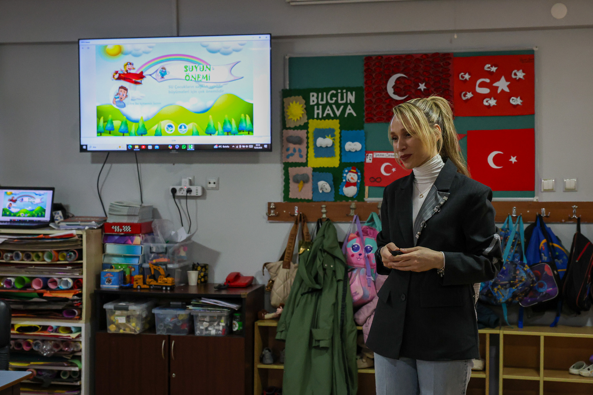 Ferizli’deki minik öğrenciler ‘Su Müfettişi’ ilan edildi