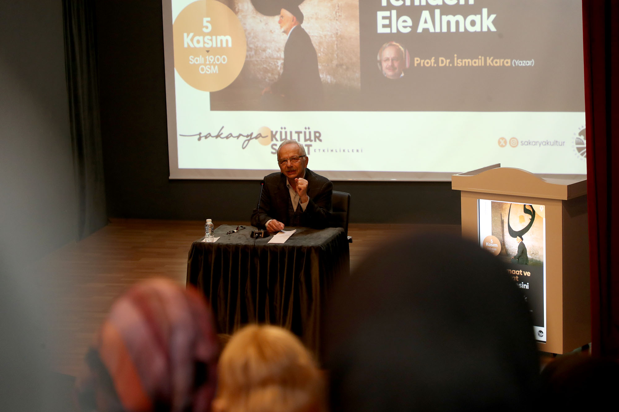 Etkinliklerin konuğu Prof. Dr. İsmail Kara oldu