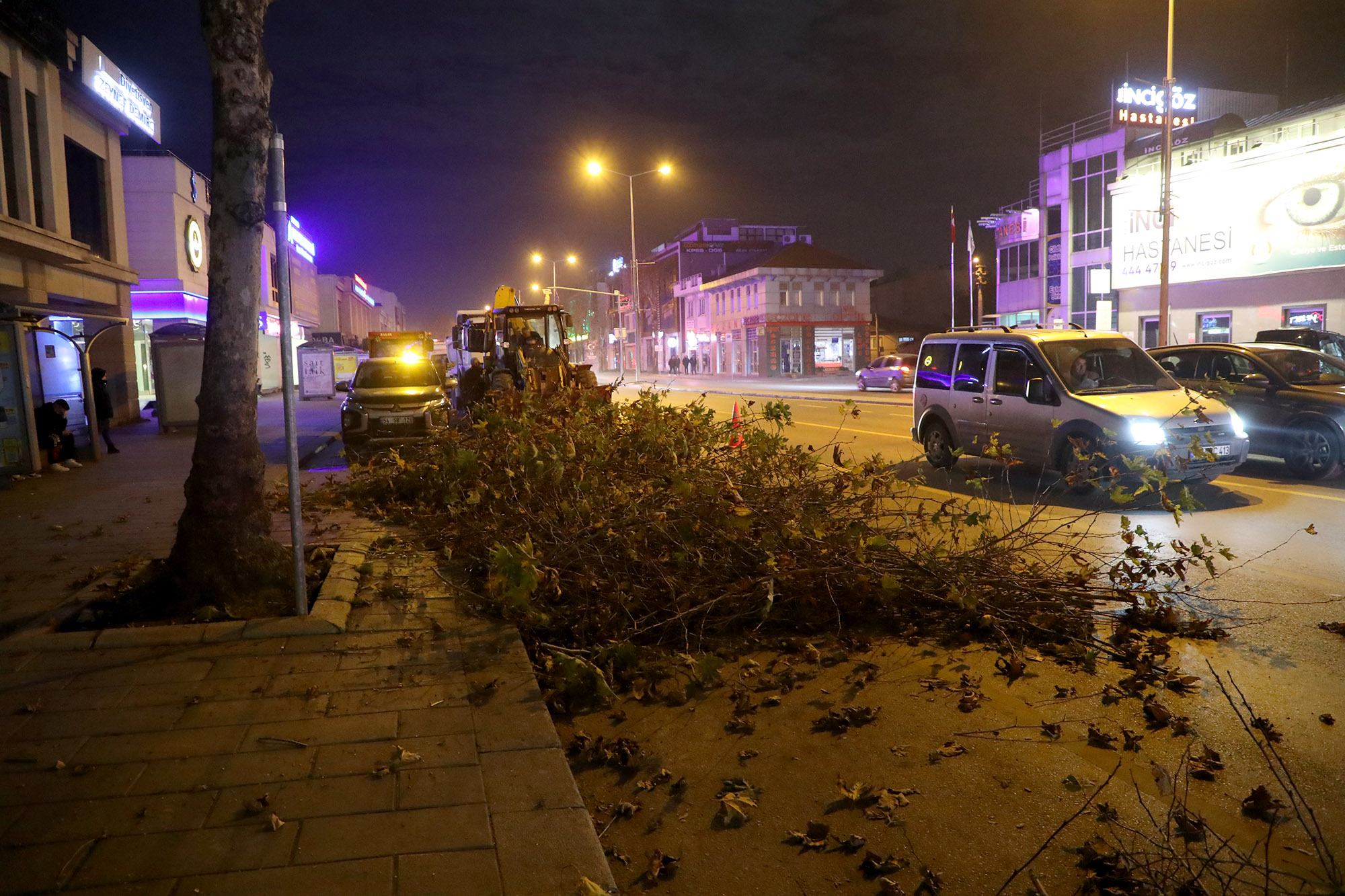 15 Temmuz Caddesi kışa hazır