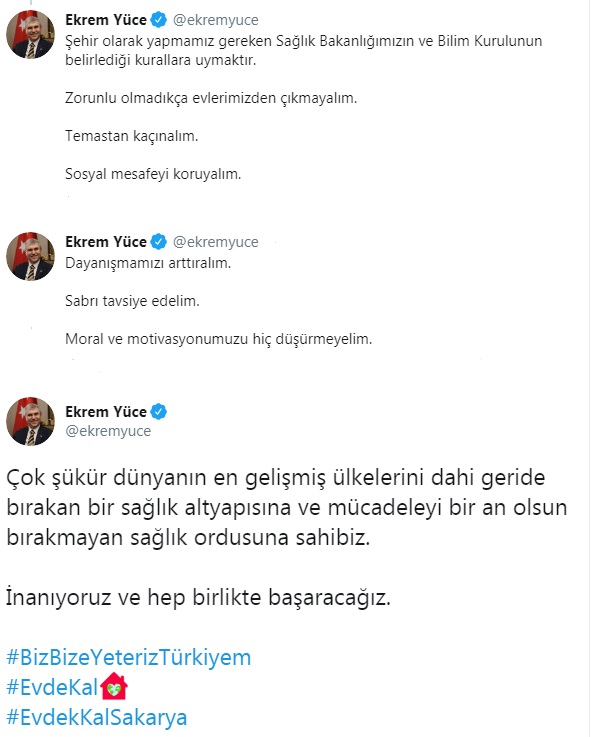 “İnanıyoruz ve hep birlikte başaracağız”