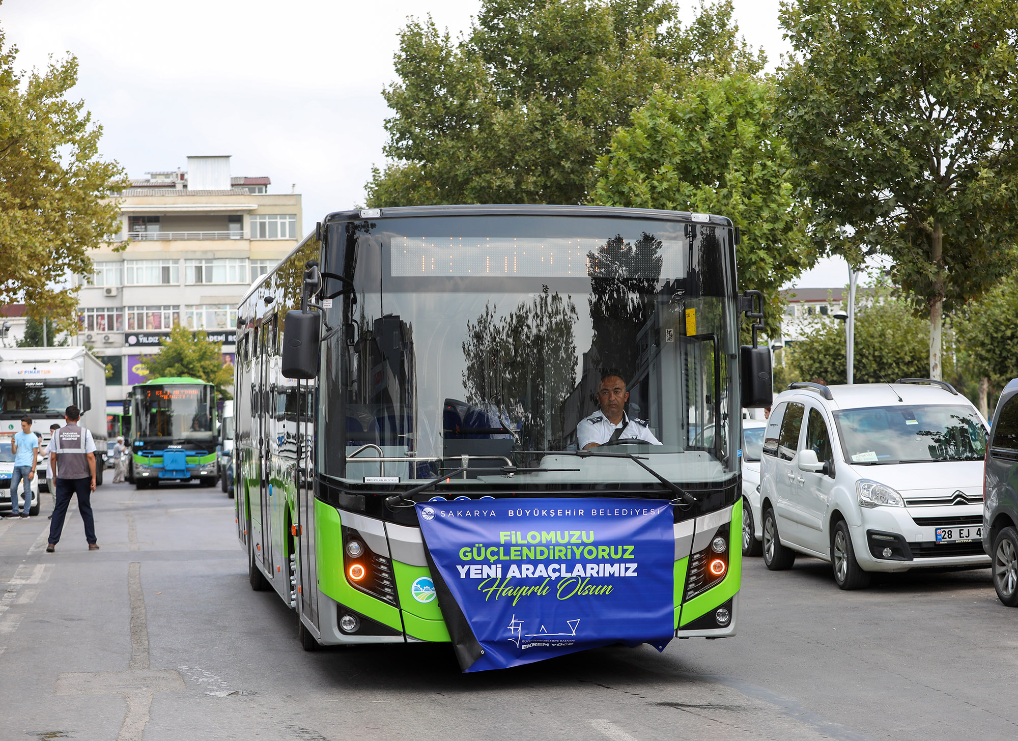 Büyükşehir’in filosu 50 milyon TL’lik yatırımla gücüne güç kattı: “Ulaşımda hedefimiz maksimum memnuniyet”