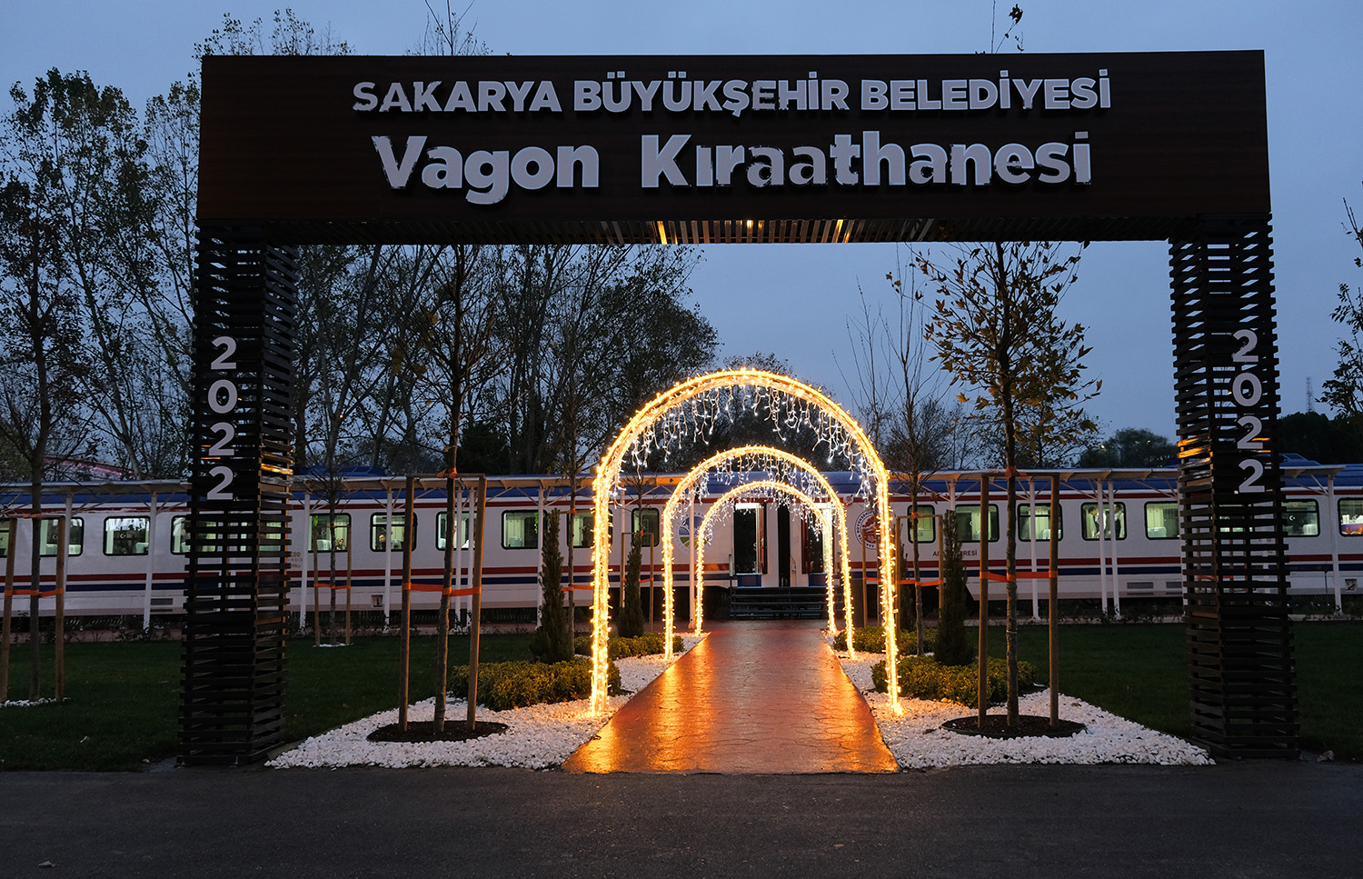 Sakarya sosyal yaşamının yeni ilgi odağı Vagon Kıraathanesi