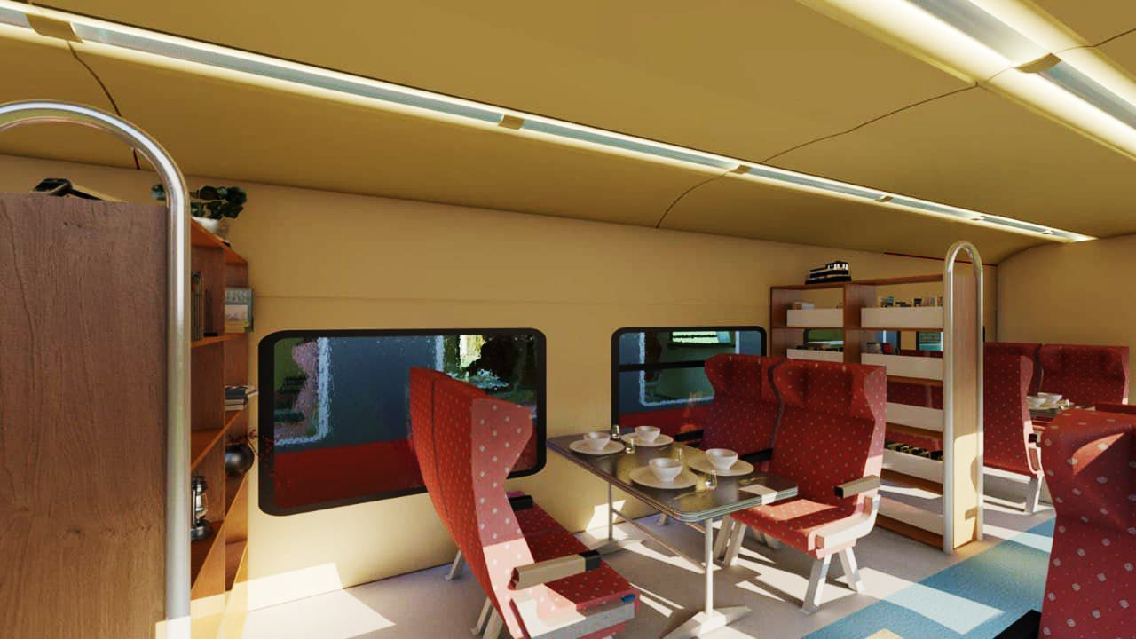 Çark manzarasıyla Vagon Kafe şehre çok yakışacak