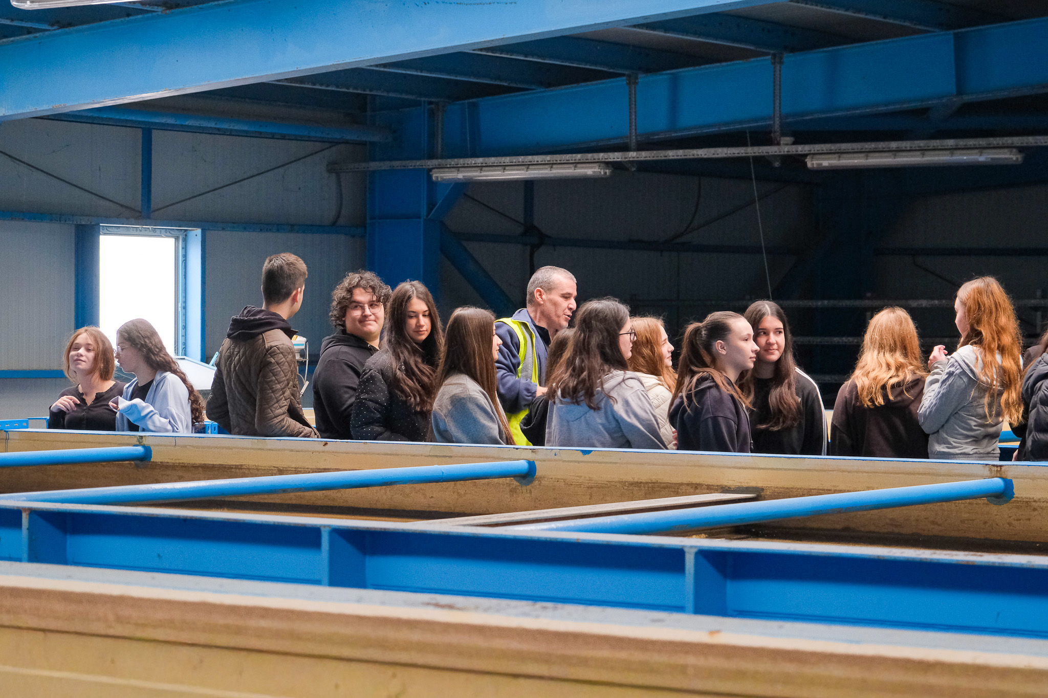 Tesis ziyaretleri eğitimin niteliğini artırmaya devam ediyor