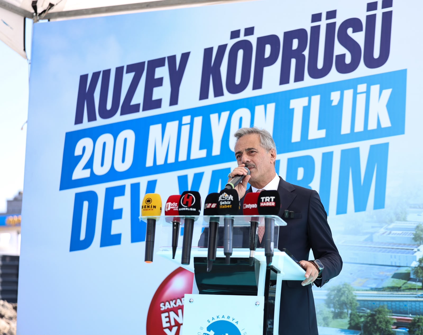 200 milyon liralık dev yatırım olan Kuzey Köprüsü’nün temeli atıldı