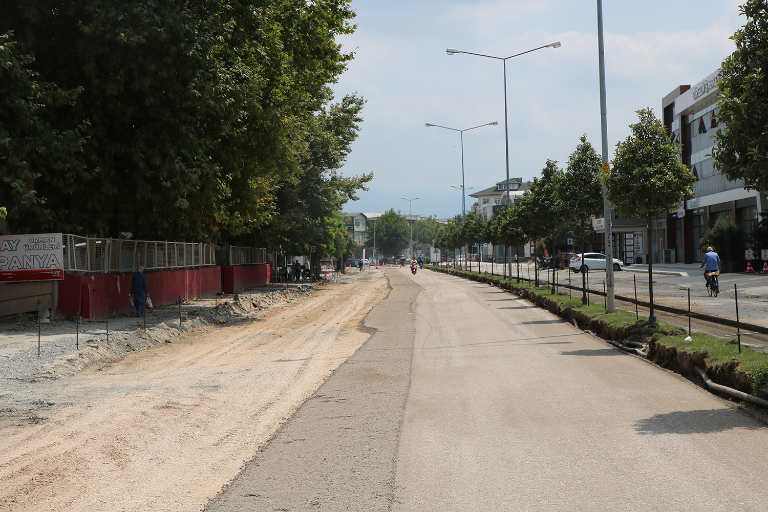 Sanayi Caddesi yeni yüzüne kavuşuyor