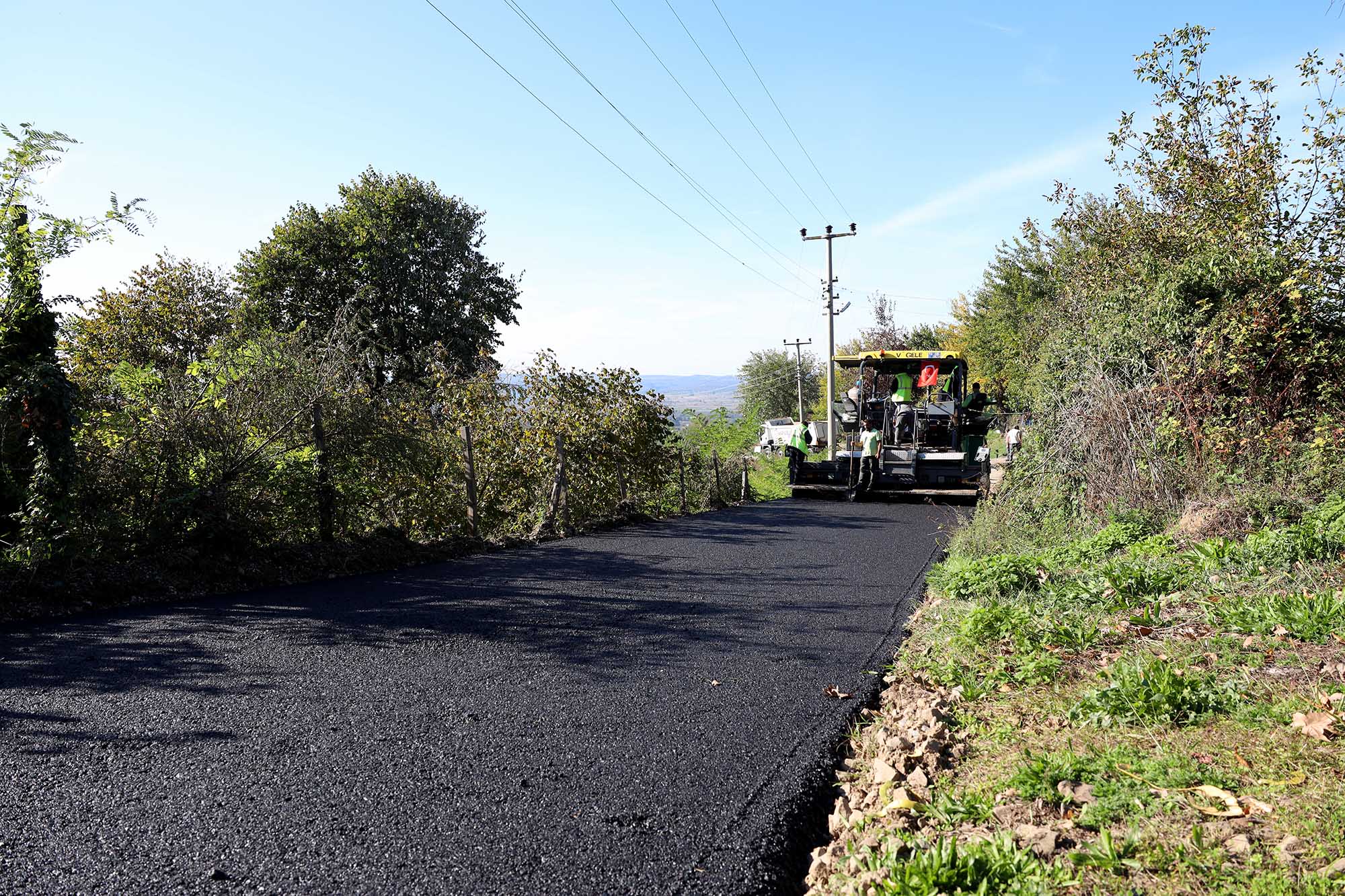 Büyükşehir’den yeşilin tam ortasına çizgi gibi dokunuş