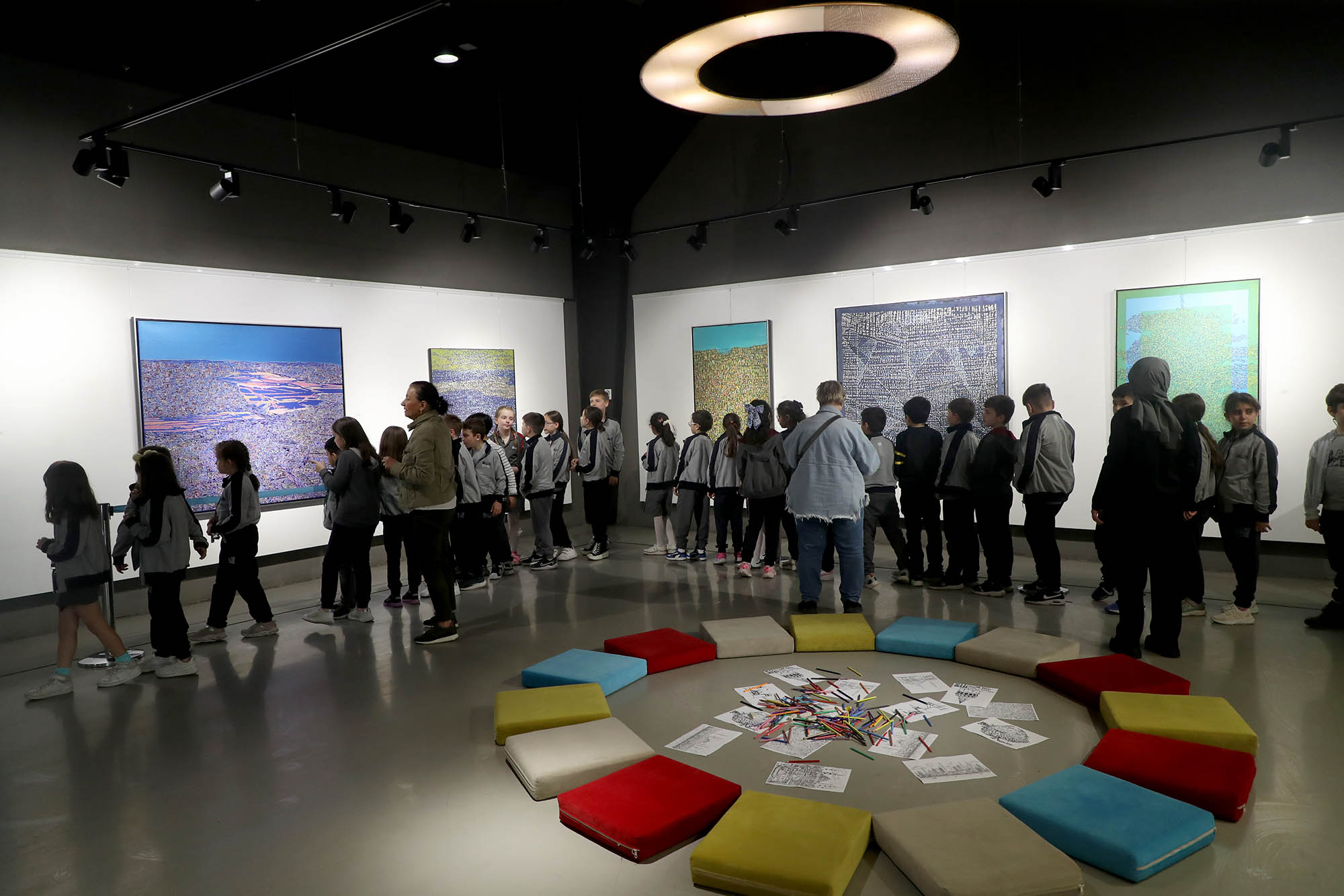 OSM’de miniklerin rengârenk sanat buluşması