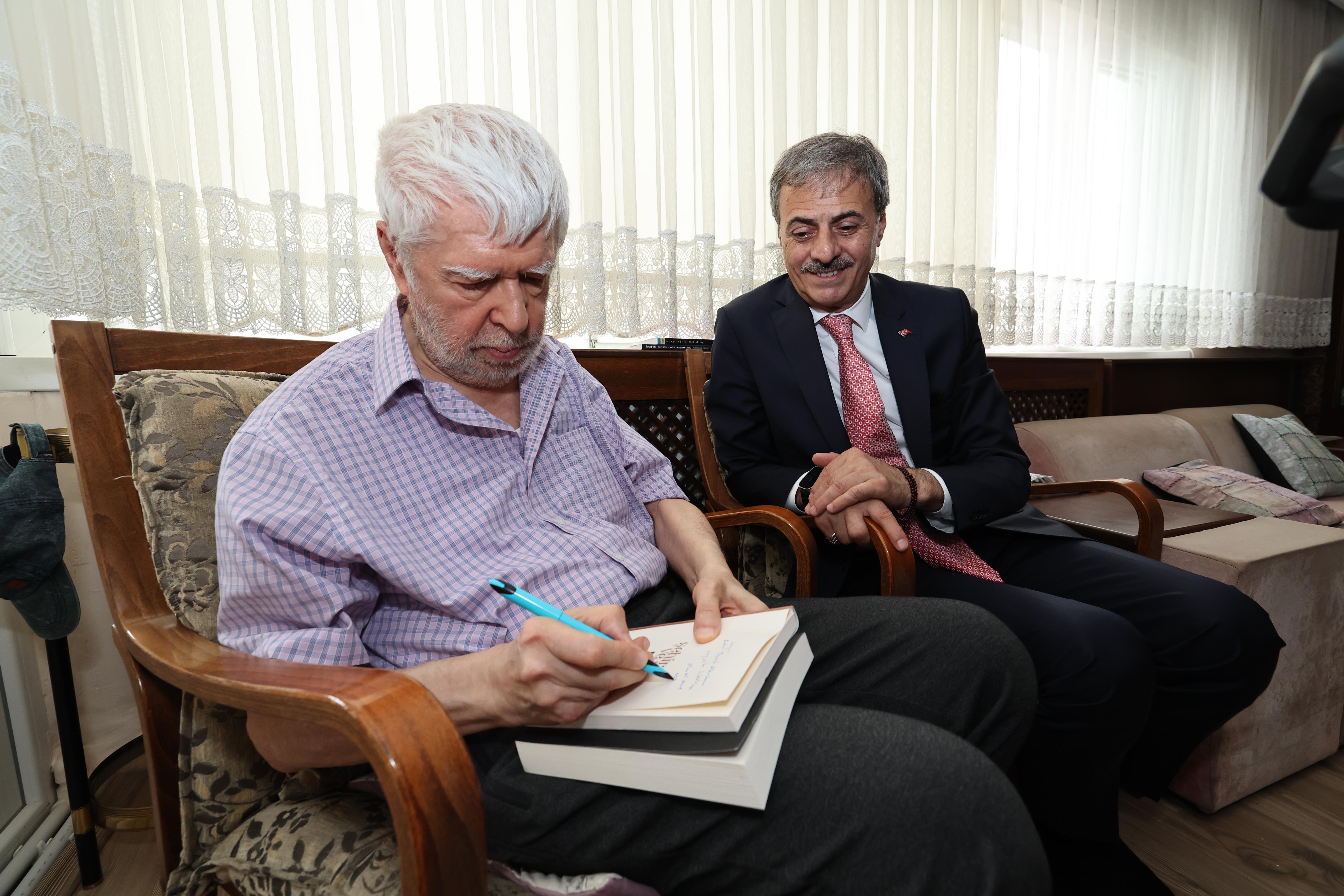 Başkan Alemdar’dan anlamlı ziyaret: “Necati Mert, şehrimizin önemli bir değeridir”