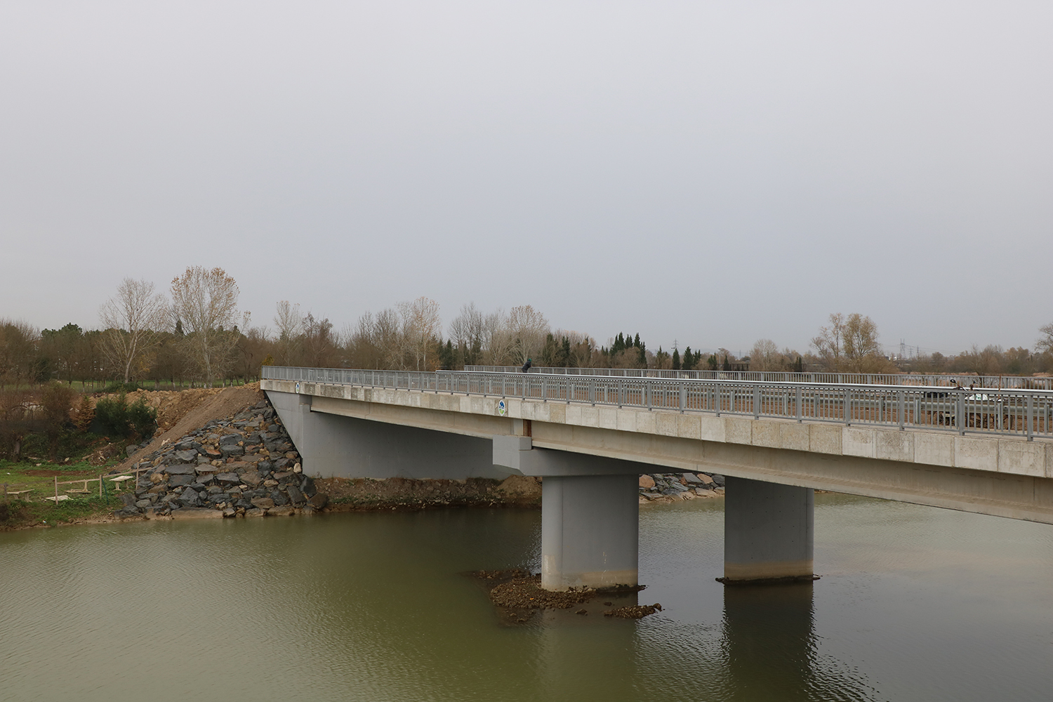 Arifiye’nin yeni köprüsü tamamlandı