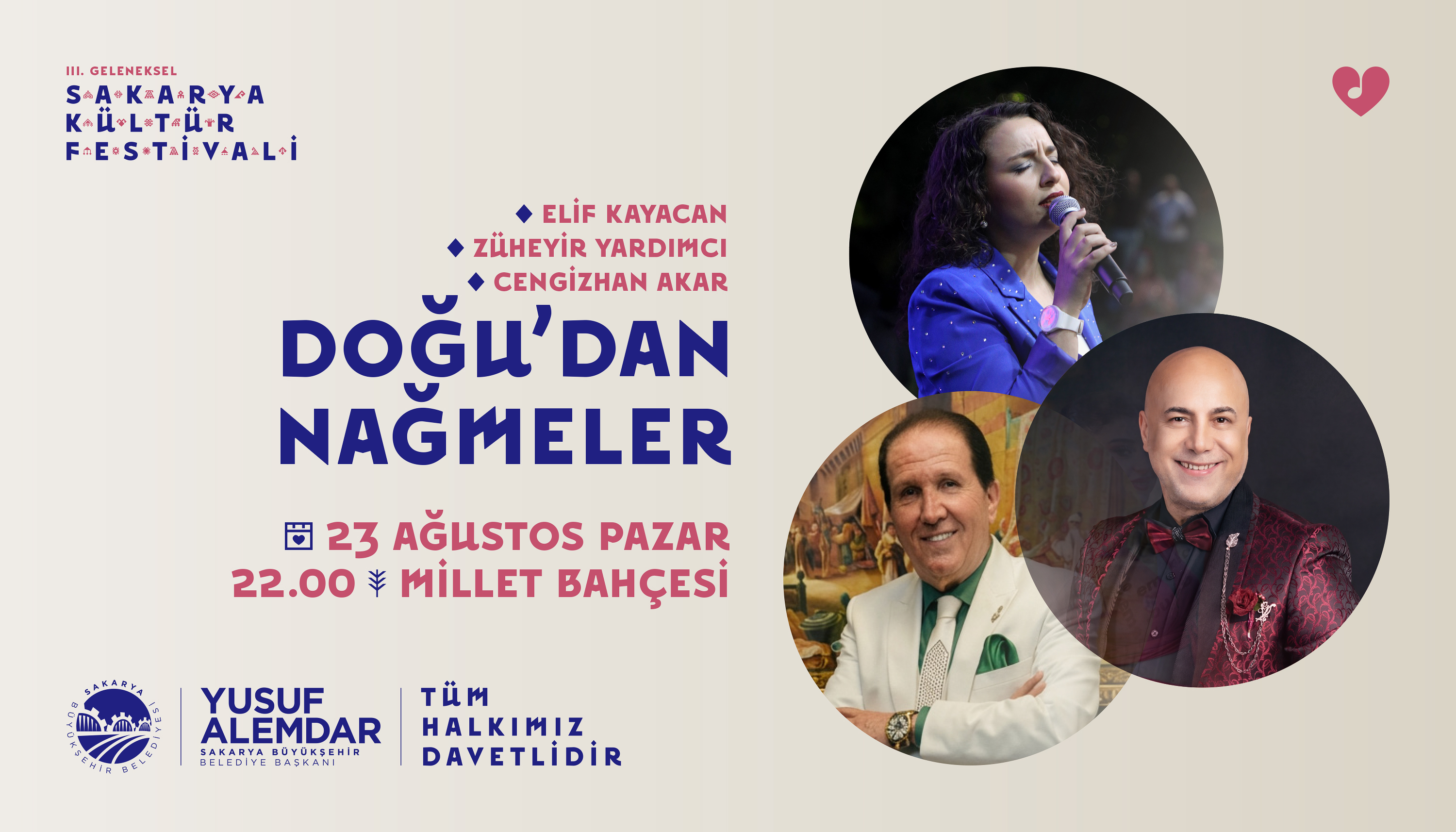Gelenek bozulmadı, takvim paylaşıldı: Sakarya’da 7 gün sürecek kültür şöleni başlıyor