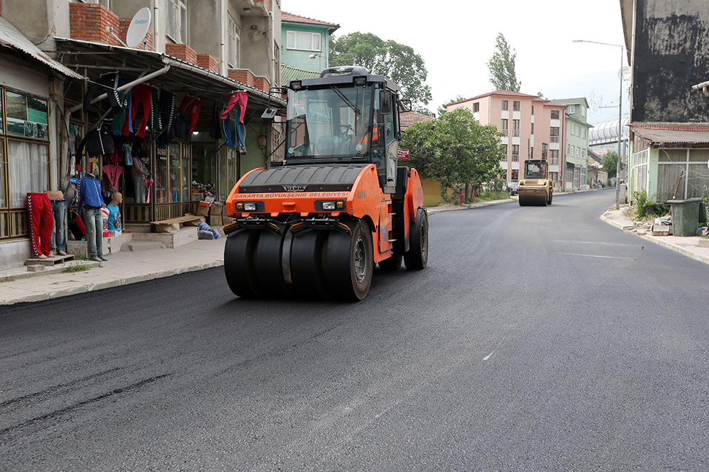 Geyve’de Asfalt Sevinci