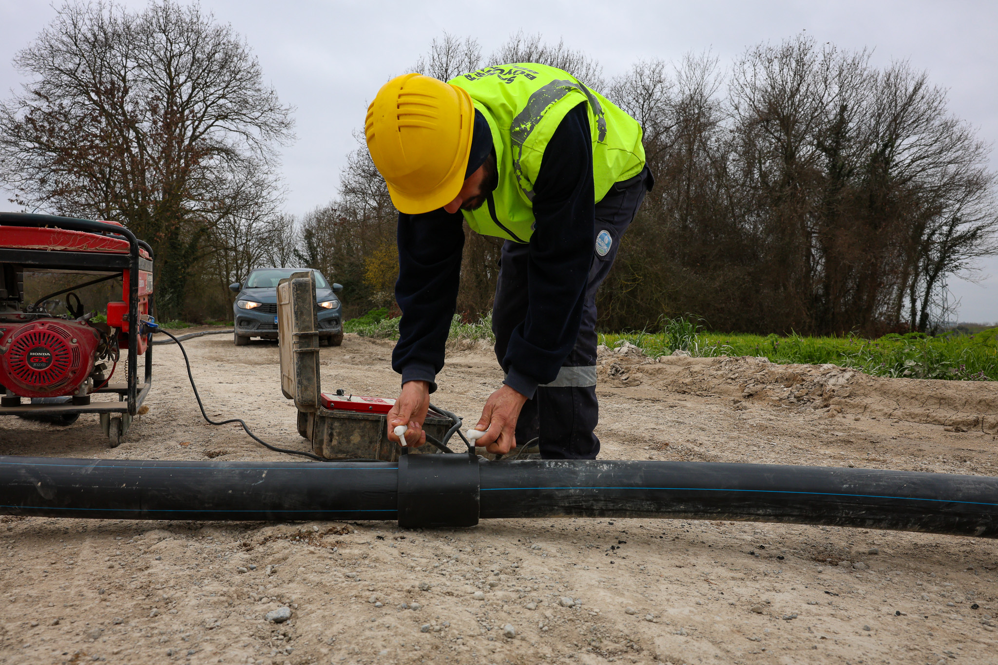 Sıraköy Mahallesi’nde yenilenen 8 kilometrelik hat ile su kayıplarına geçit yok